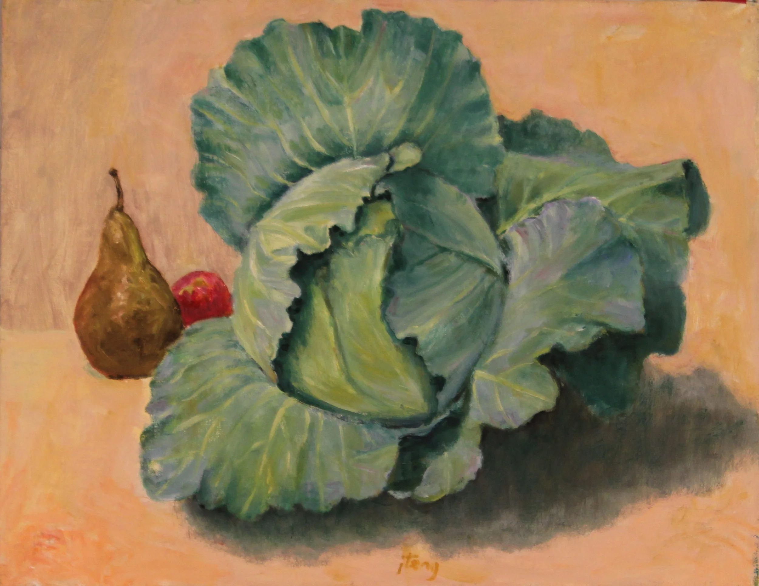 14x18. Oil on canvas. B32.