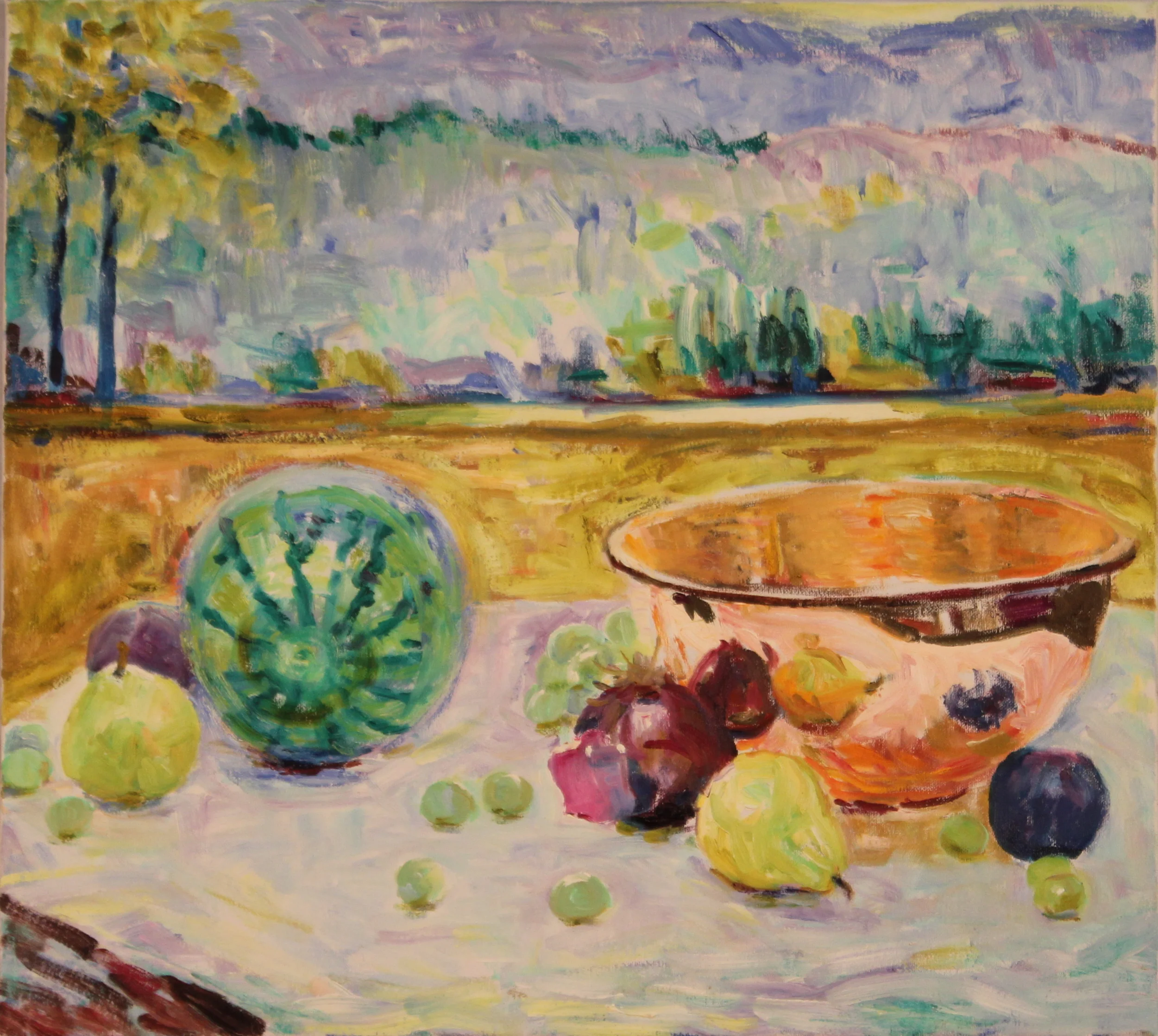 18x20. Oil on canvas. B33.