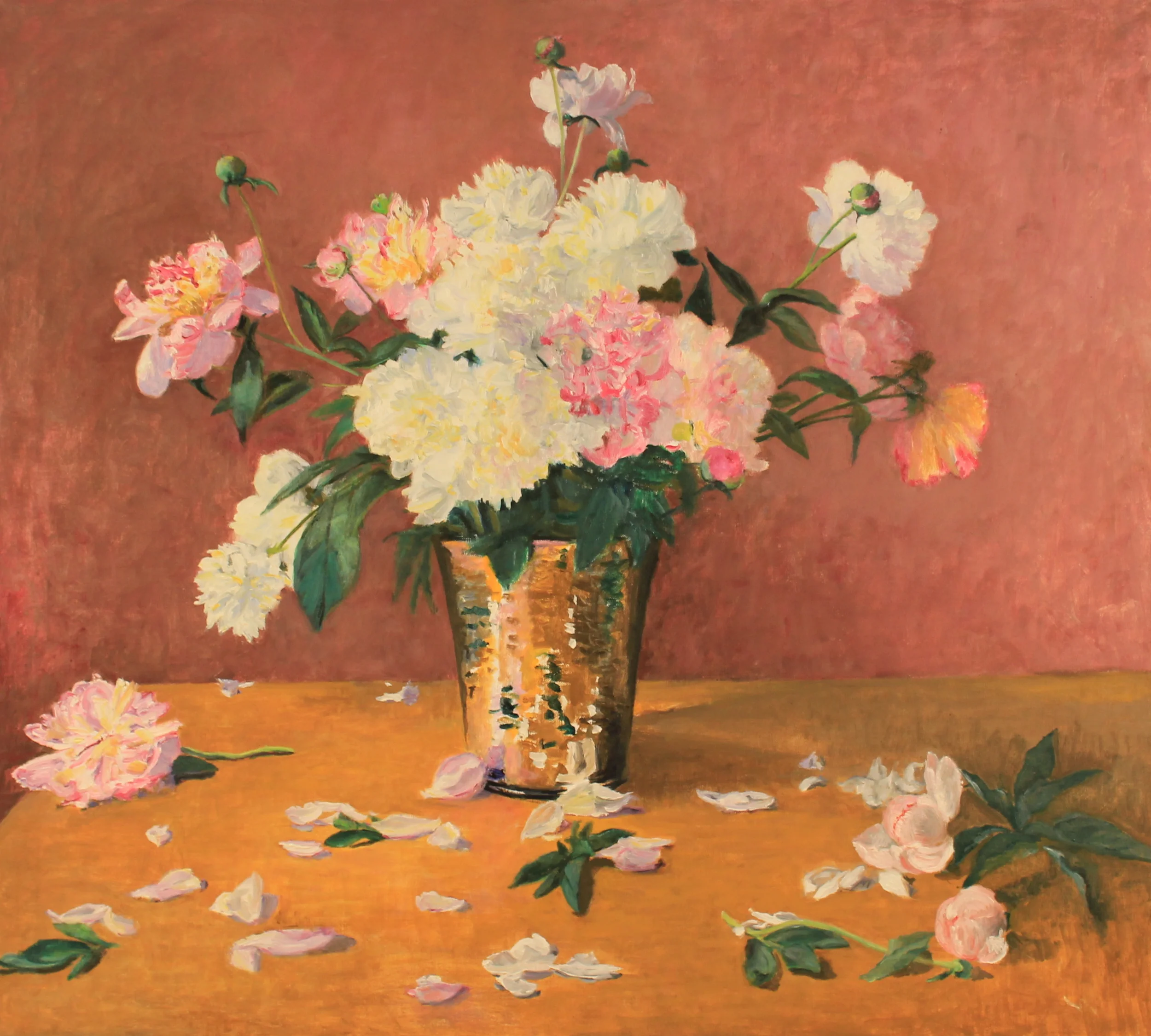 24x26. Oil on canvas. B40.