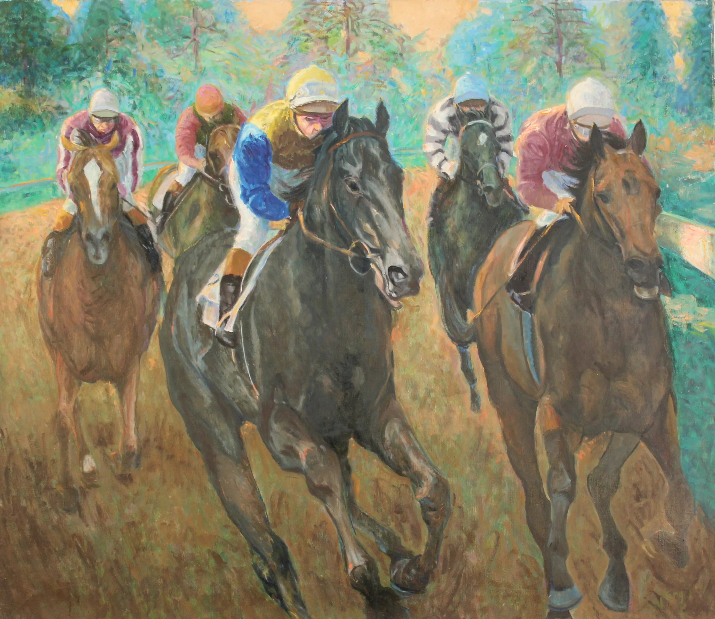 42x48. Oil on canvas. B42.