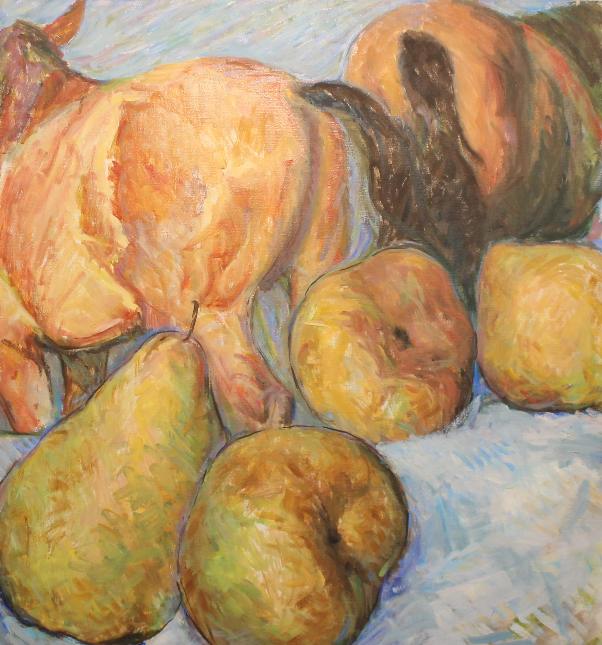 24x26. Oil on canvas. B54.