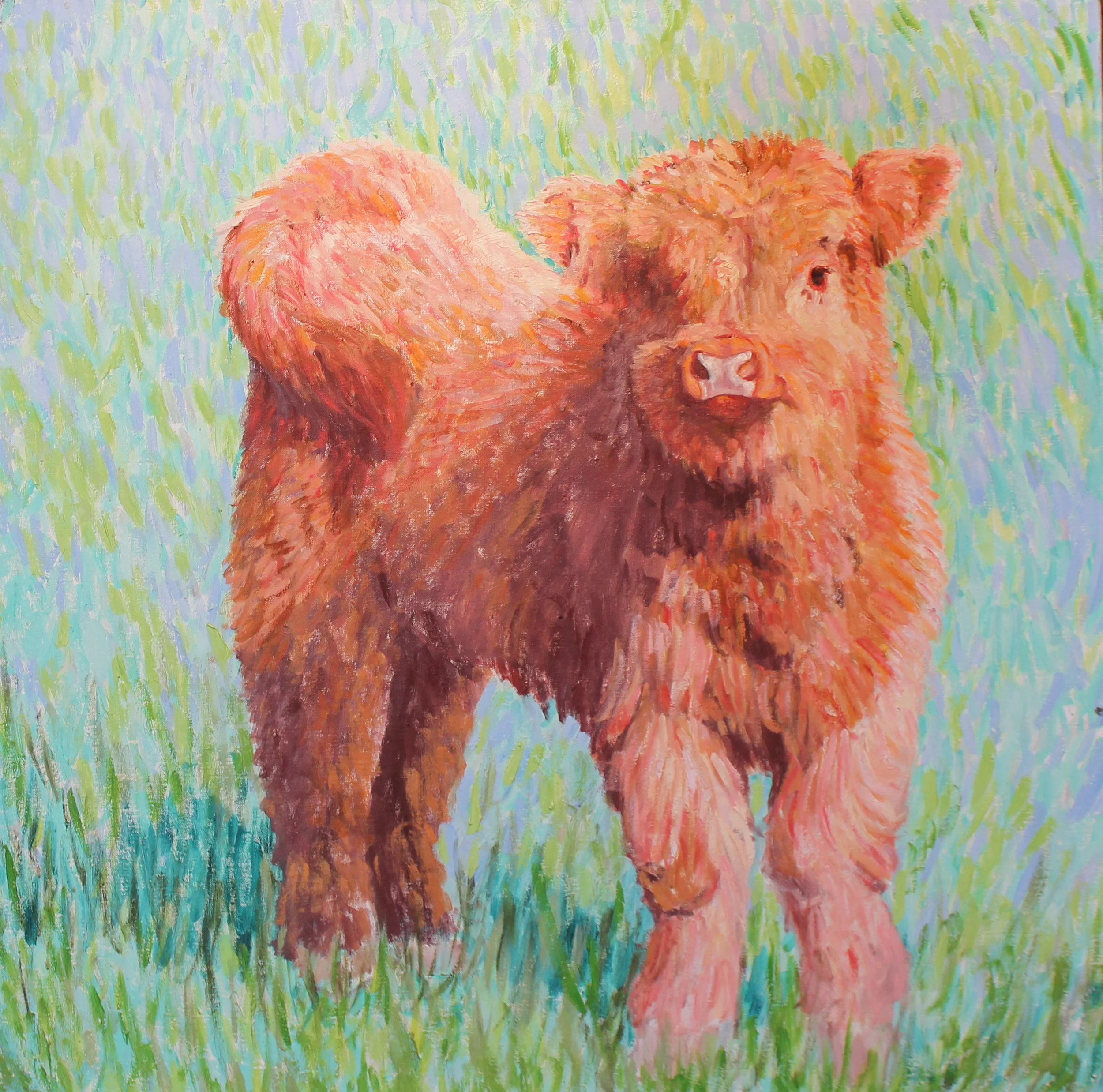 32x32. Oil on canvas. B56.