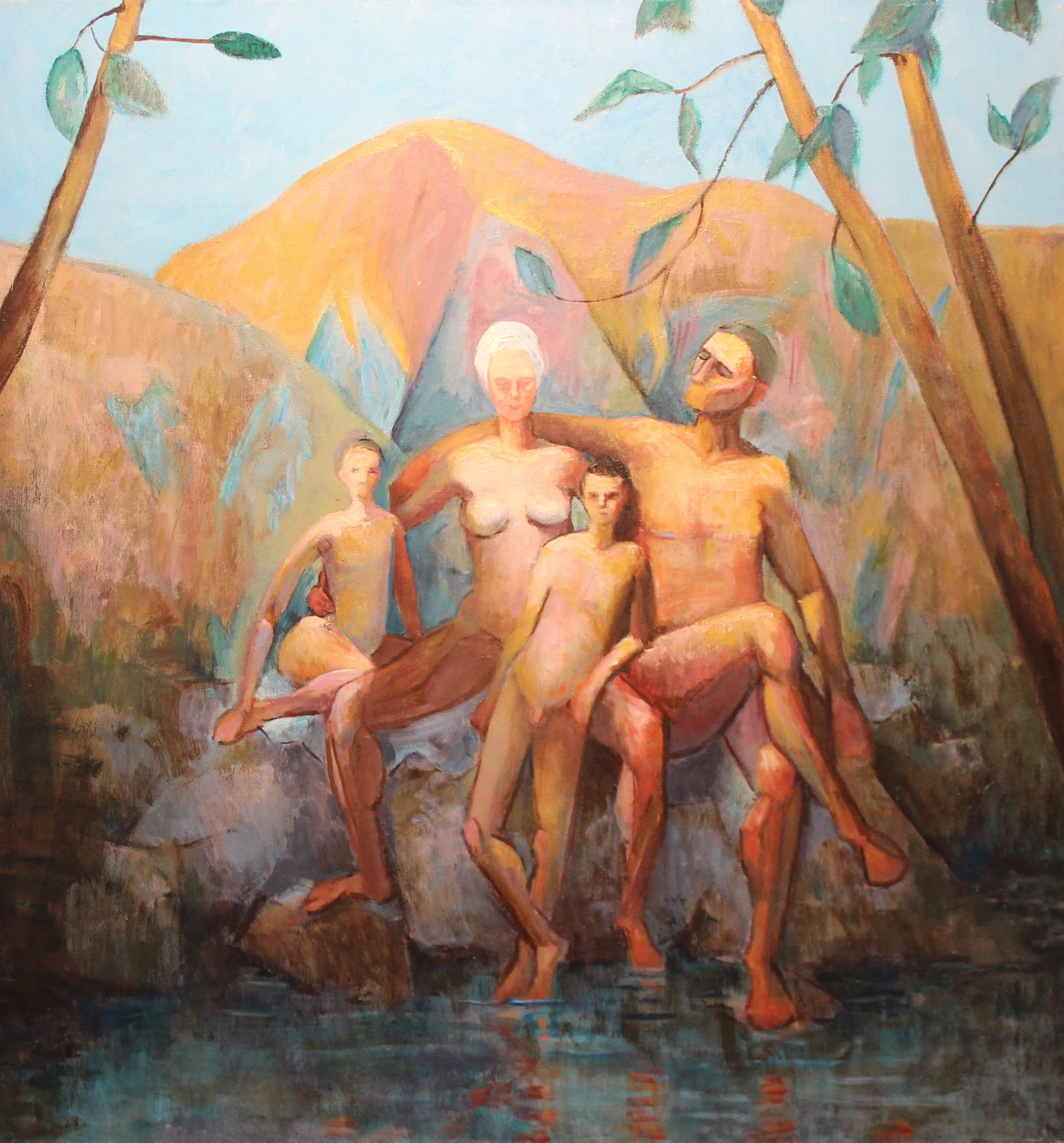 32x30. Oil on canvas. B57.