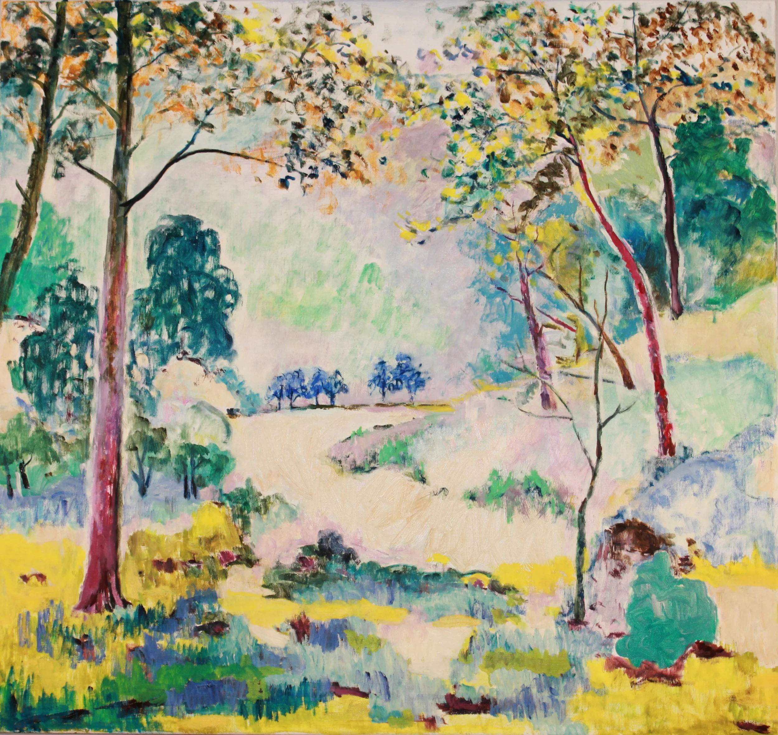 34x36. Oil on canvas. C7.