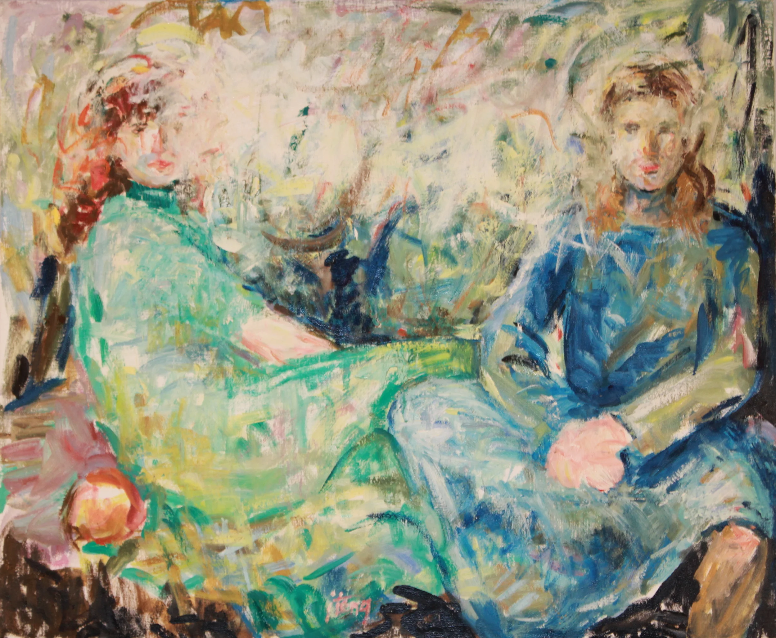 26x34. Oil on canvas. C24.