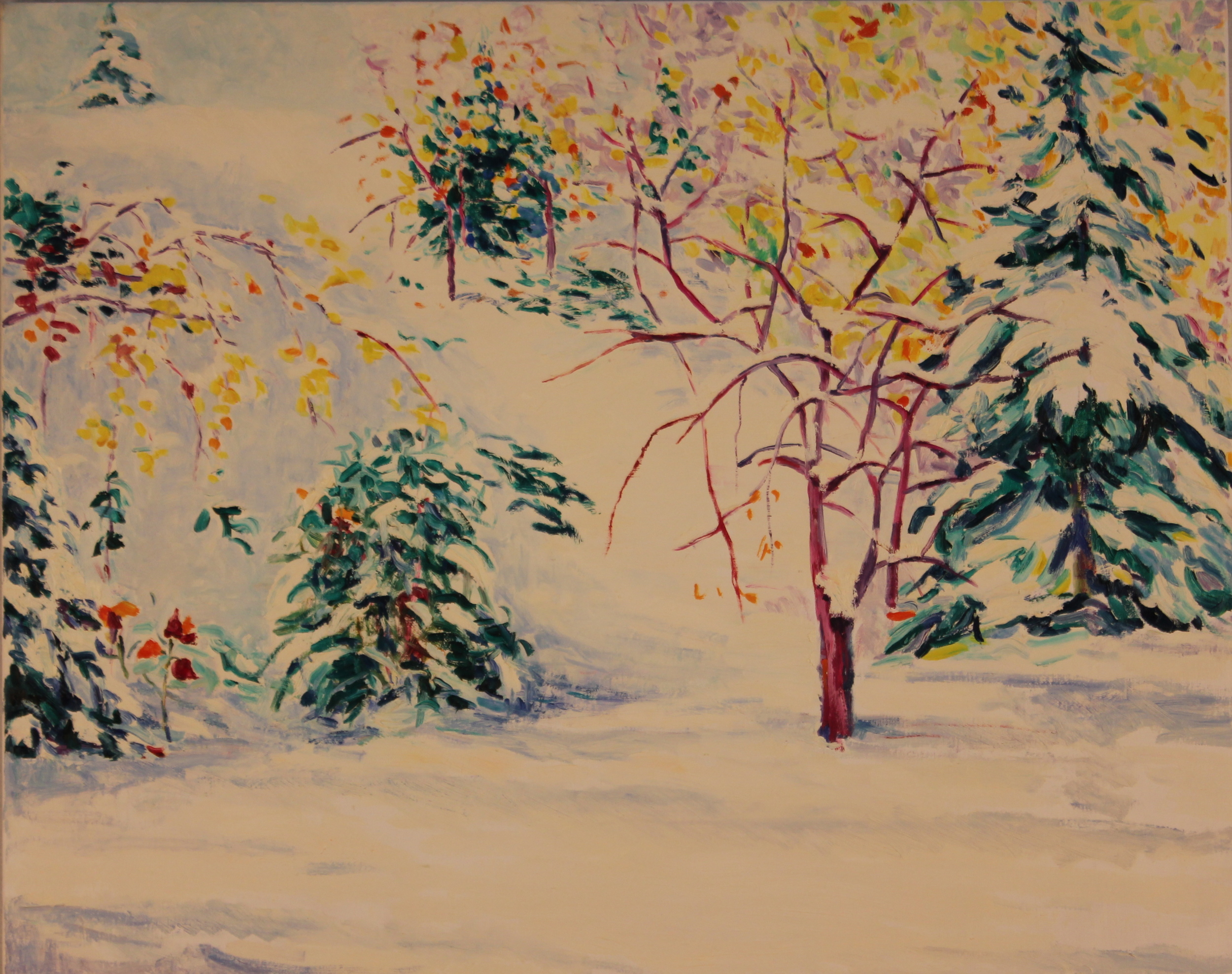 24x30. Oil on canvas. C32.