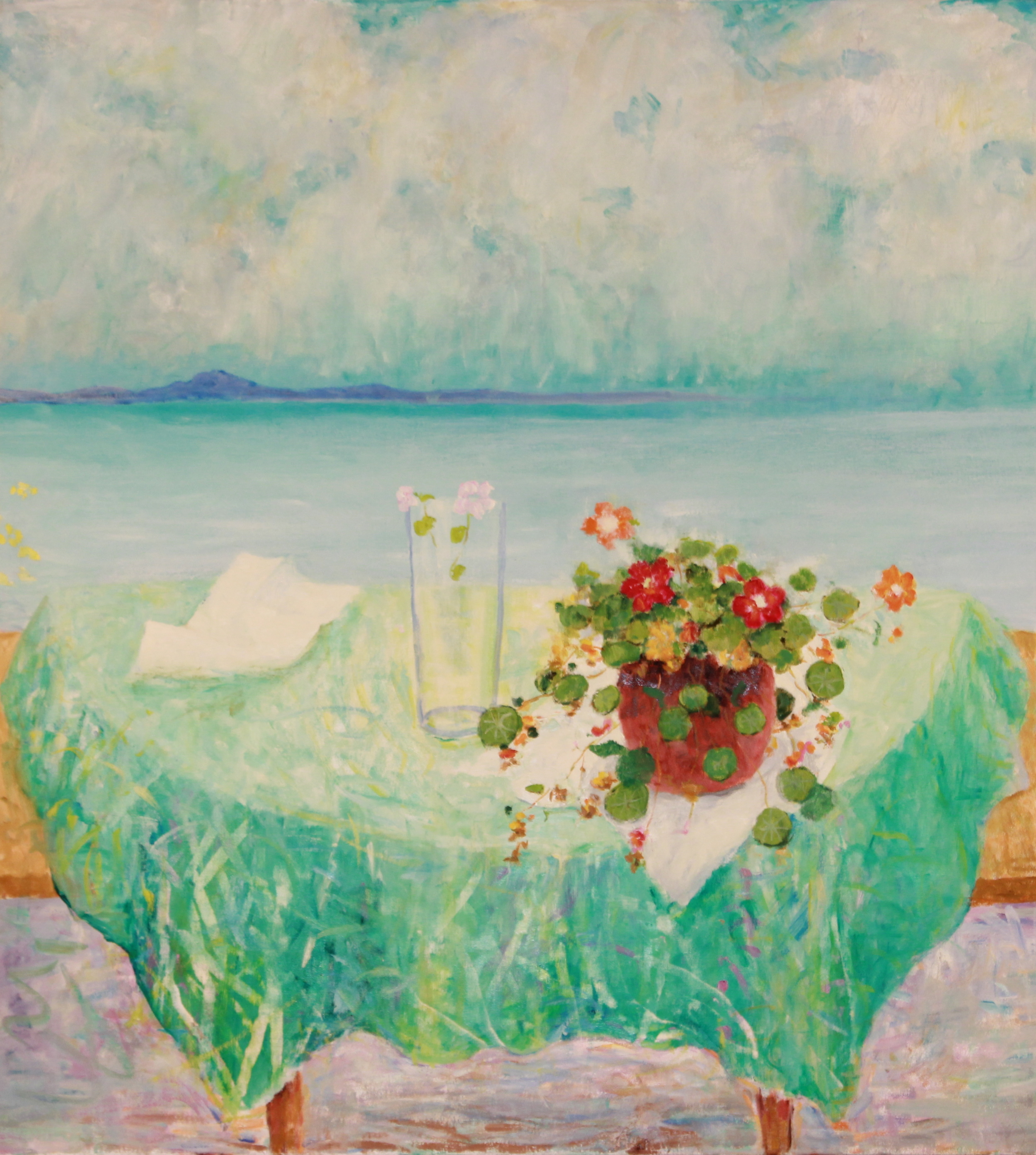 40x36. Oil on canvas. C45.