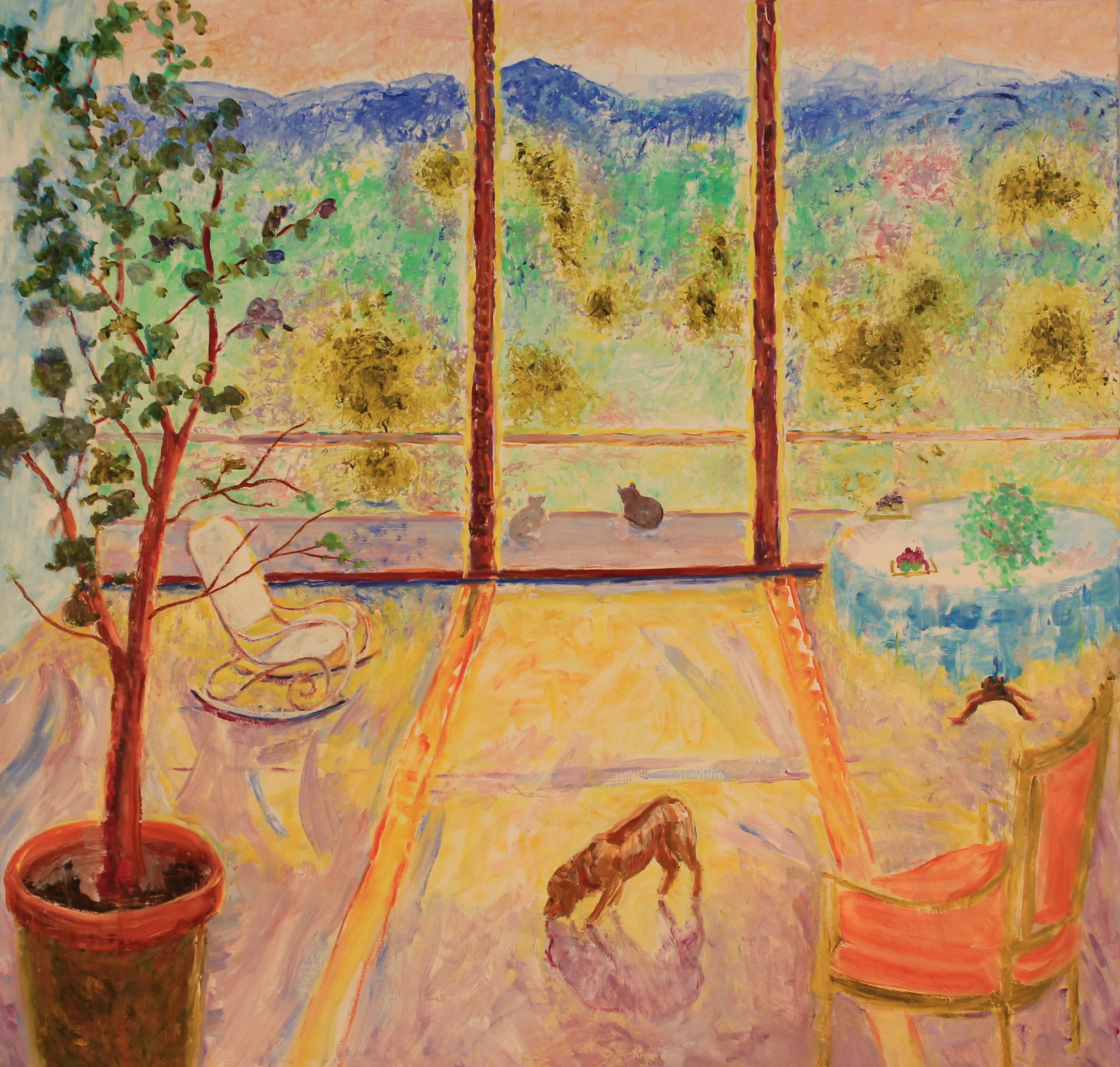 48x50. Oil on canvas. D33.