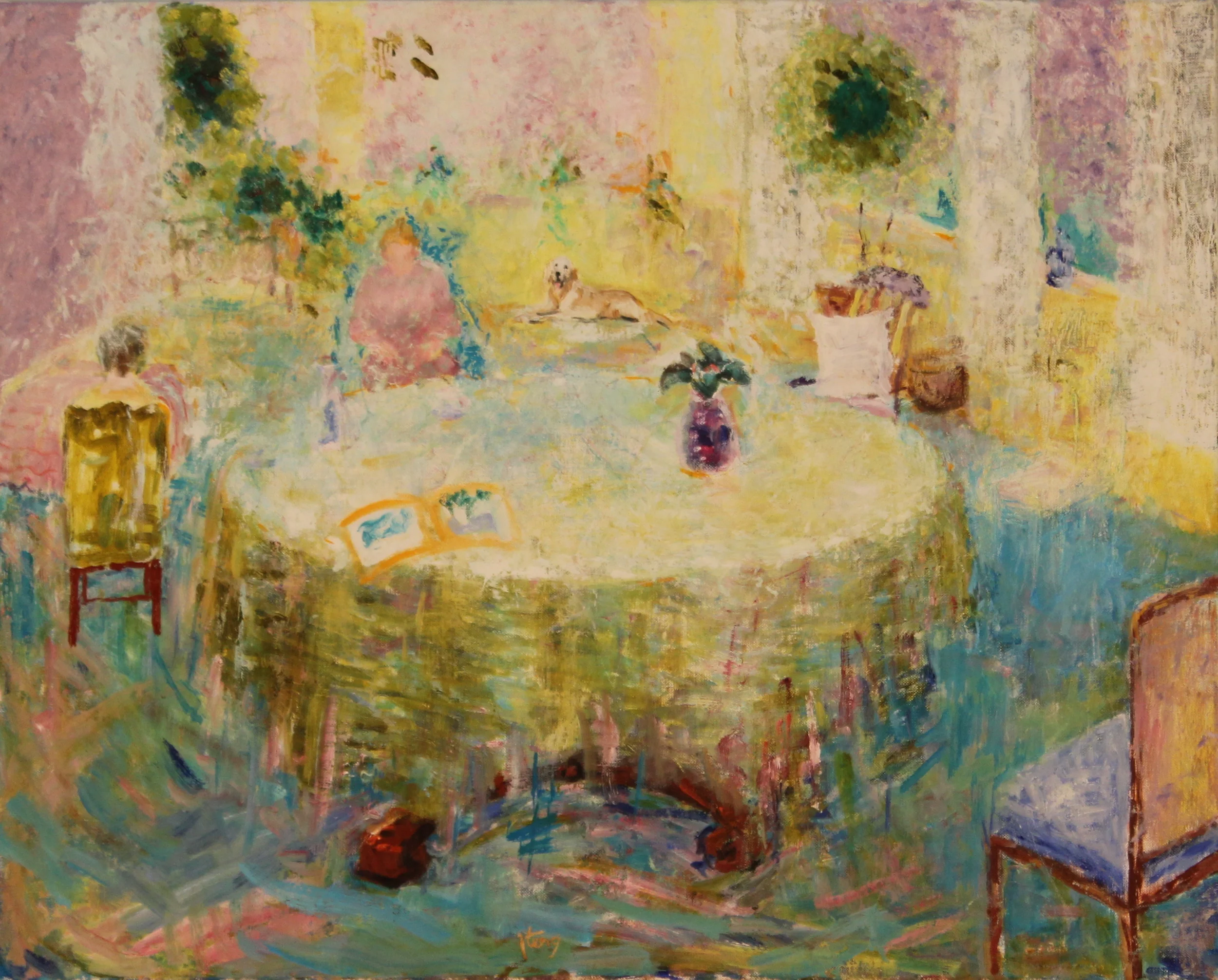 24x30. Oil on canvas. D34.