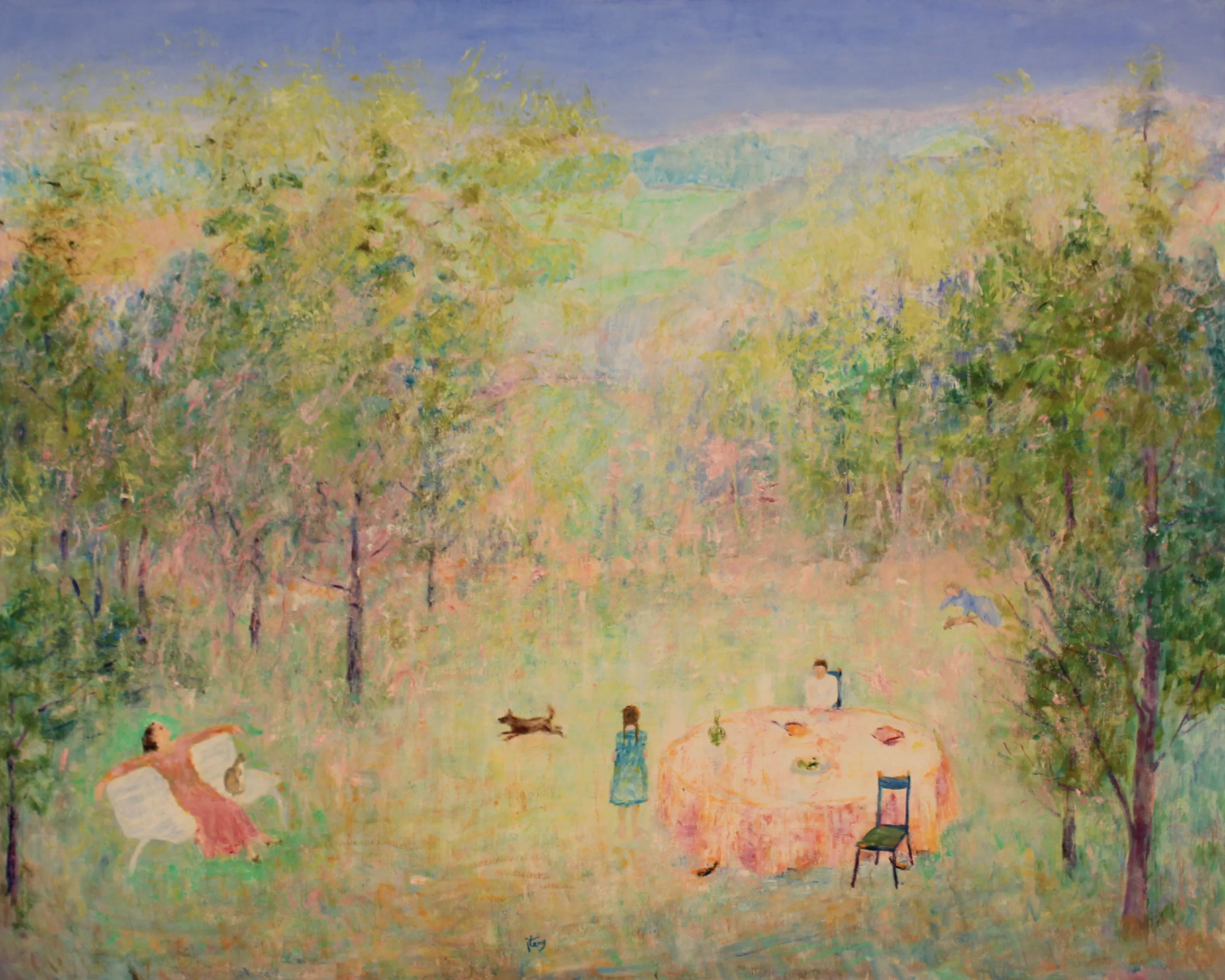 48x60. Oil on canvas. D35.