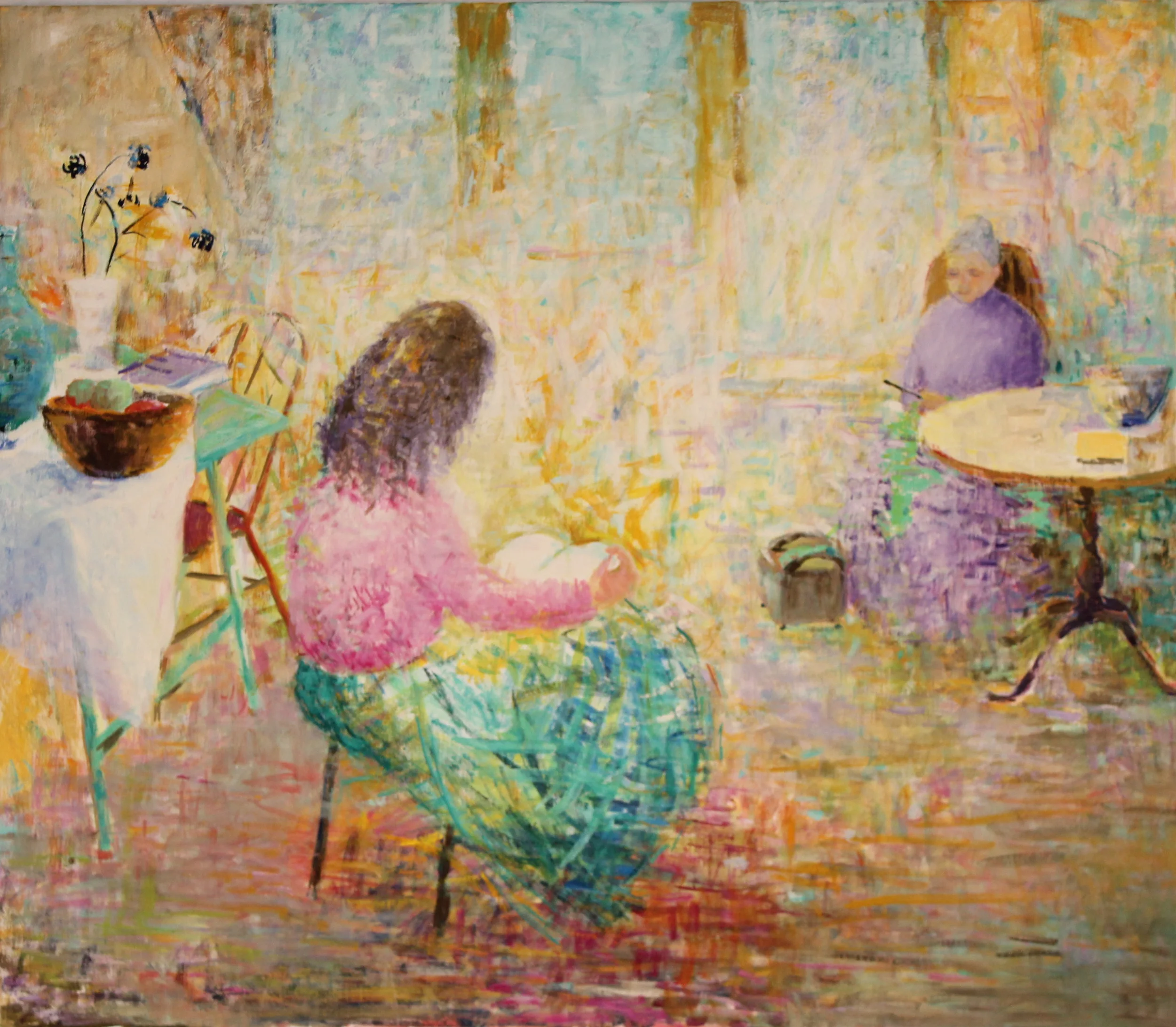 40x46. Oil on canvas. C63.