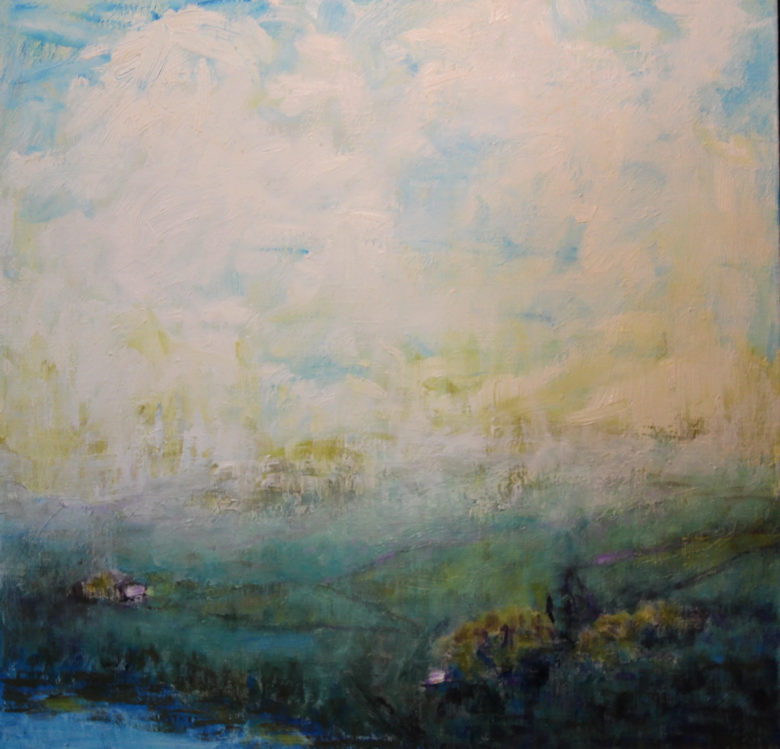 22x22. Oil on canvas. C69.