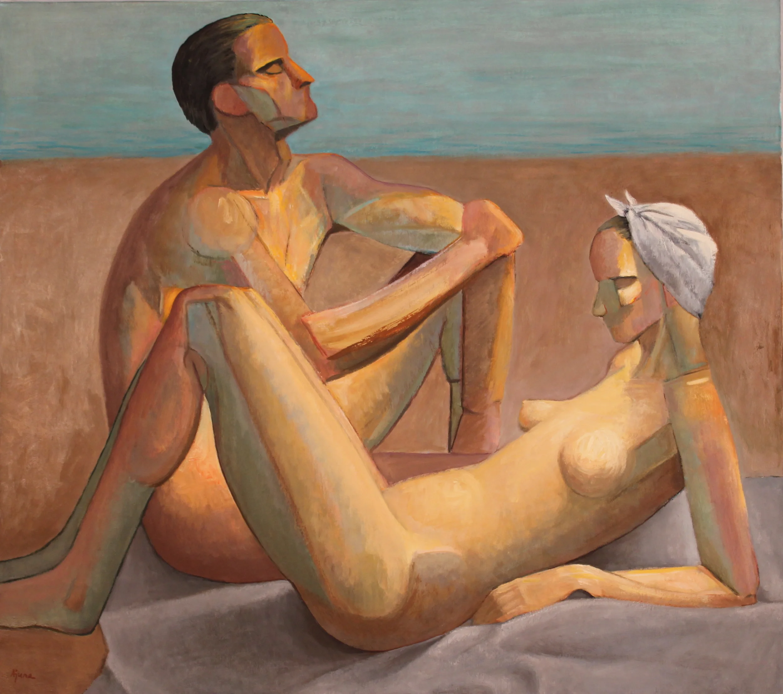 32x36. Oil on canvas. S12.