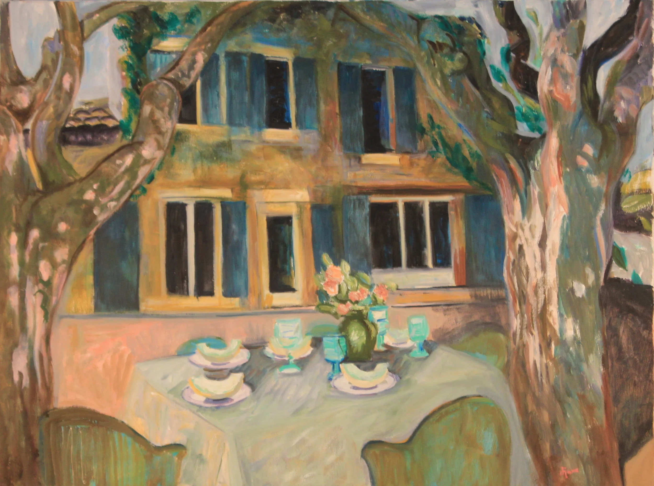 24x32. Oil on canvas. B61