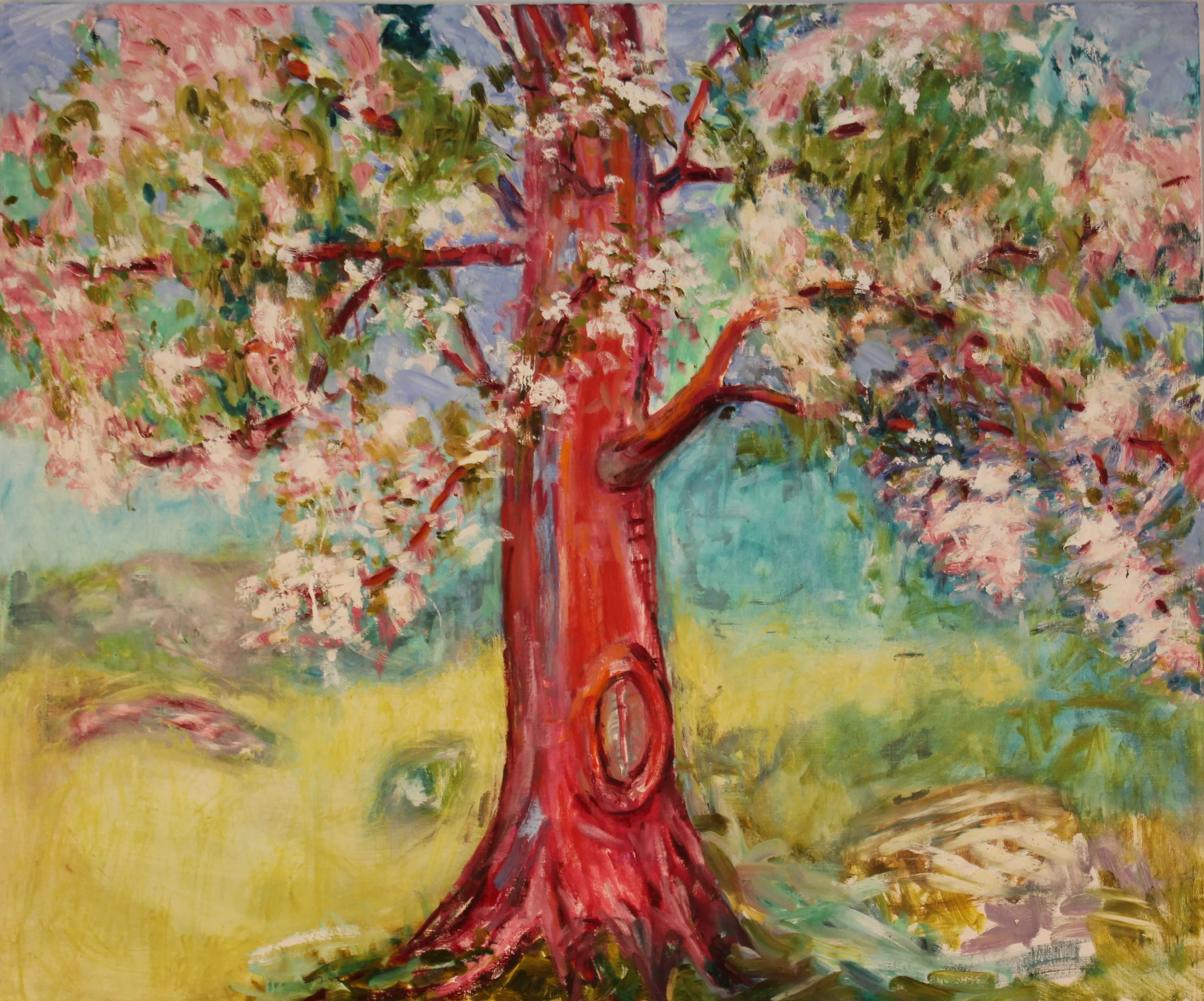 40x48. Oil on canvas. D16.