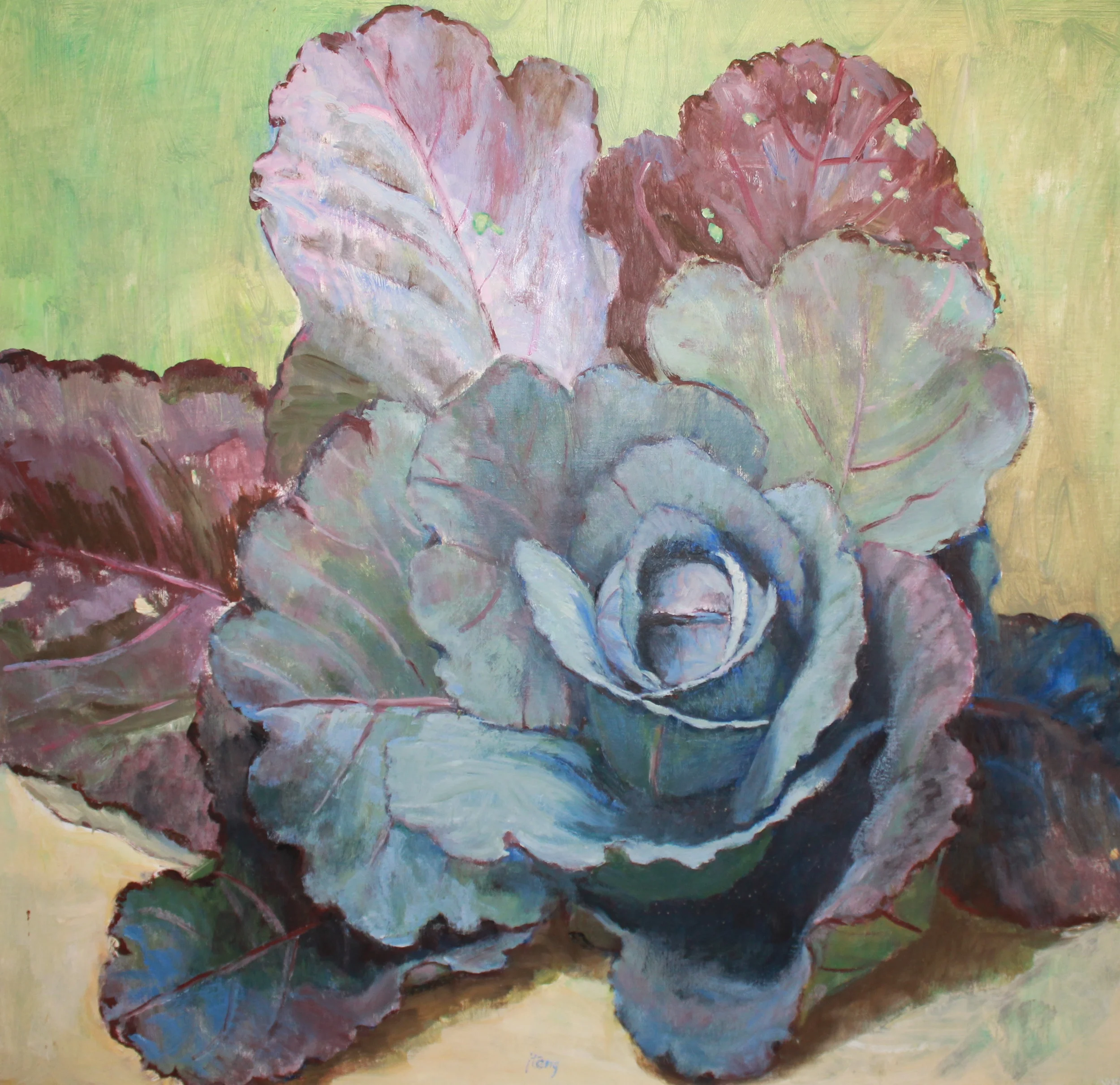 30x32. Oil on Canvas. B62.