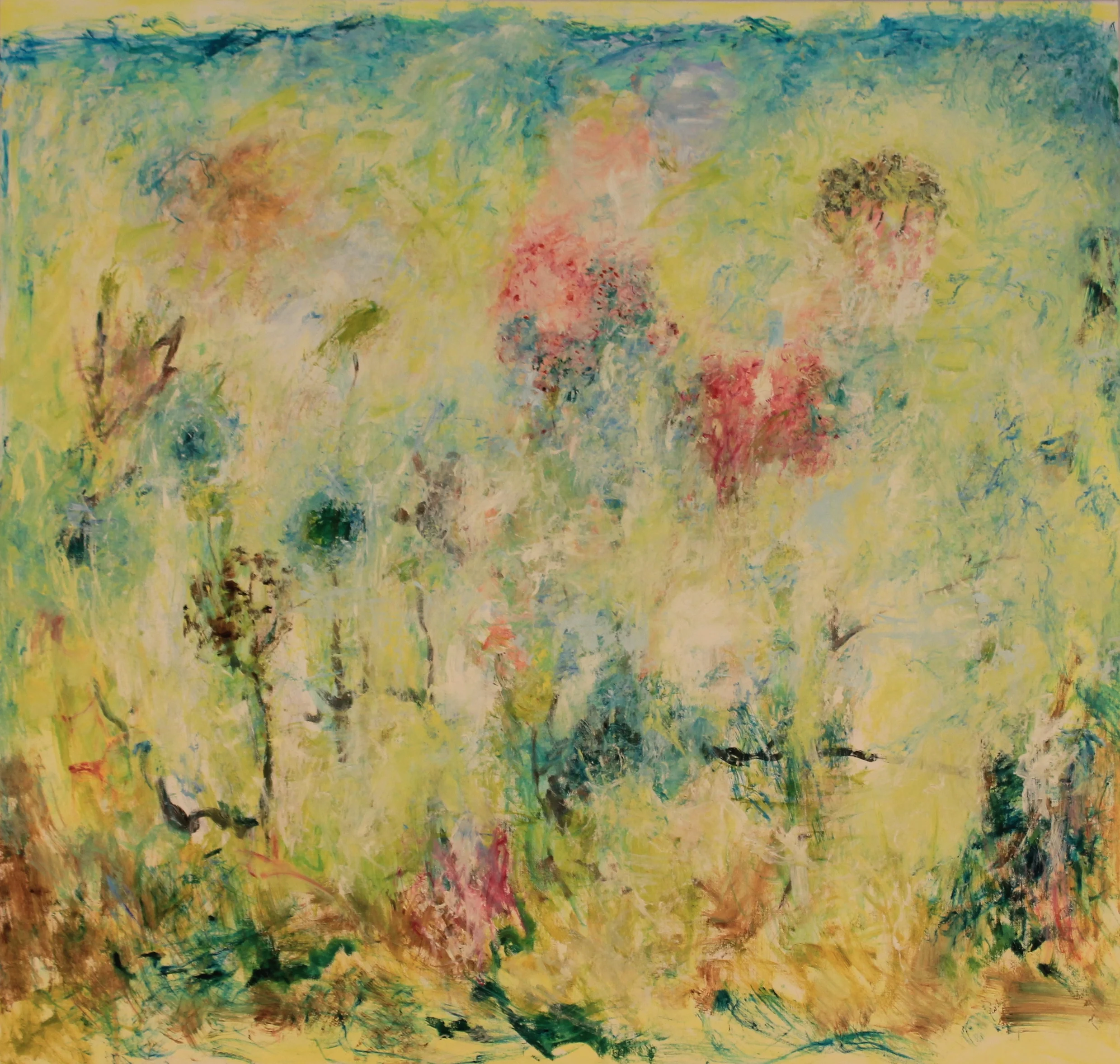 42x44. Oil on canvas. D17.