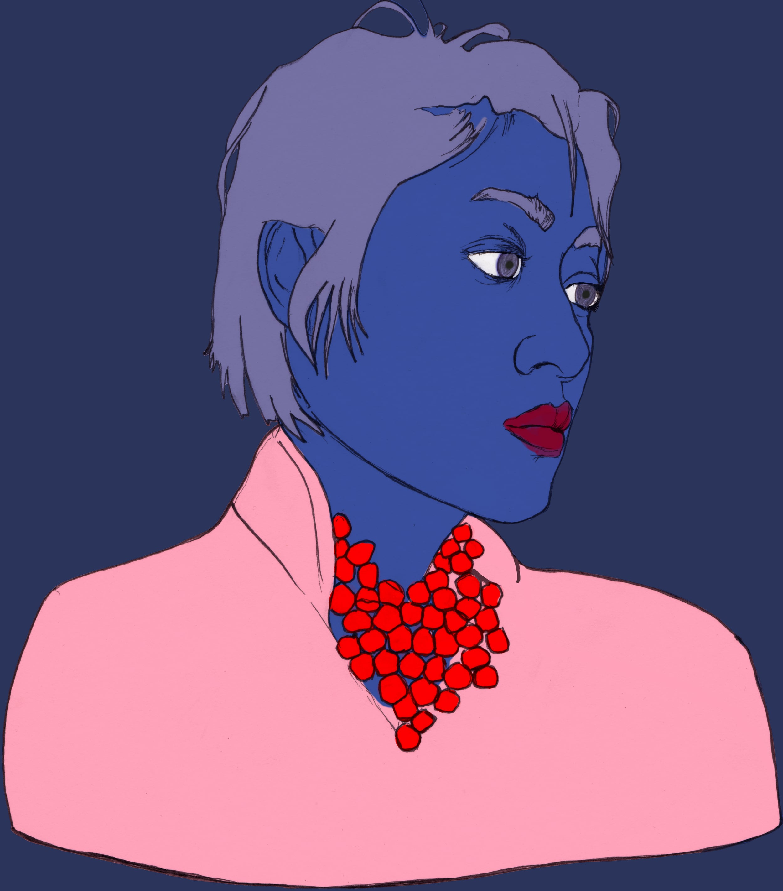 Khairani Barokka. Illustration by Soraya Gilanni Viljoen.