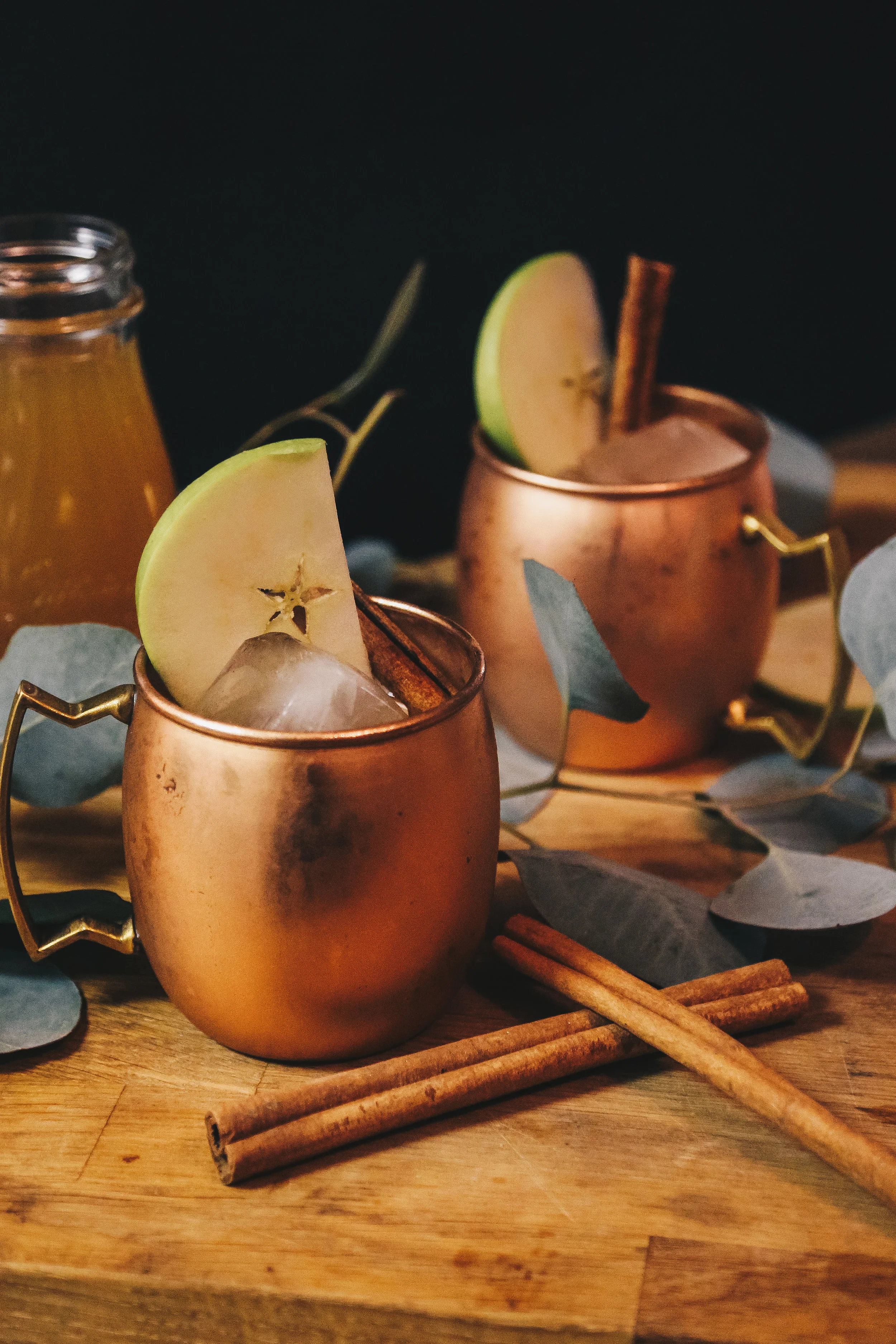 Spiced Apple Cider Moscow Mule