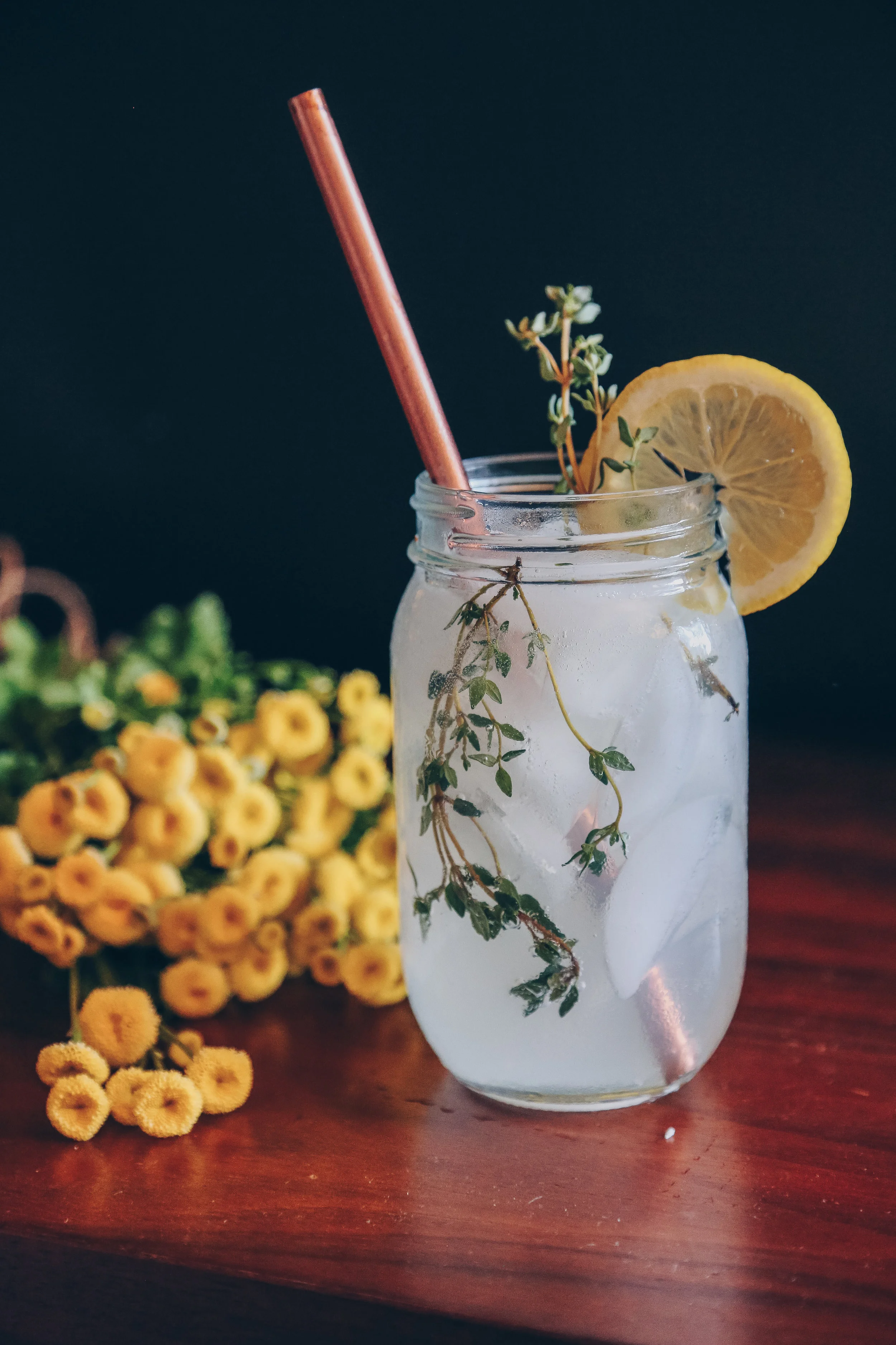 Summer Thyme Lemonade