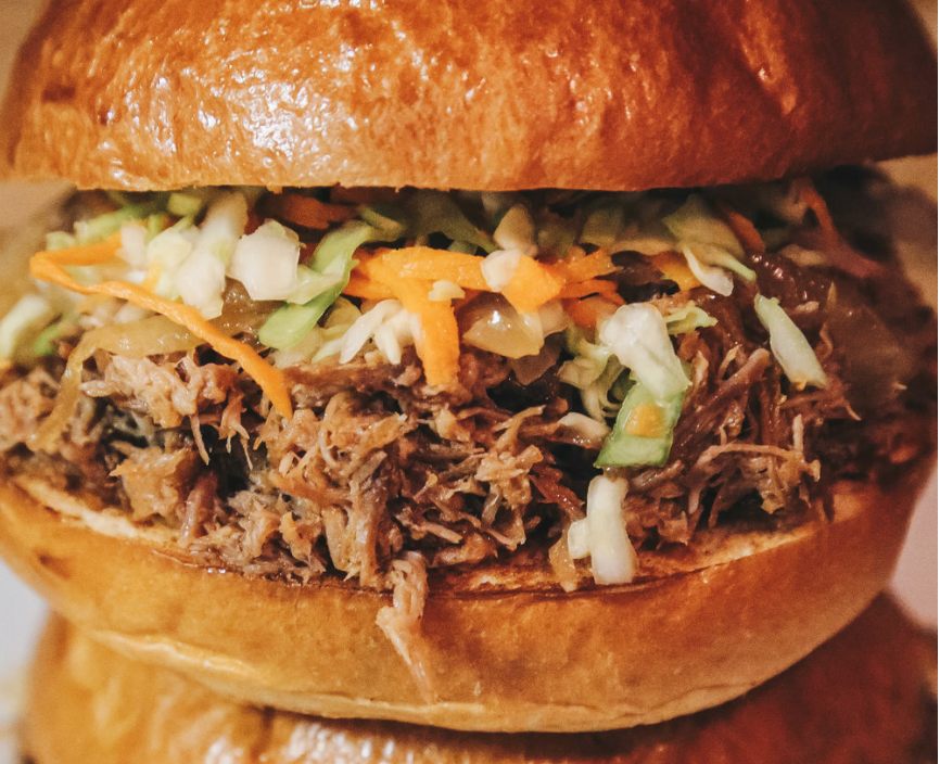 The ultimate pulled pork sandwich