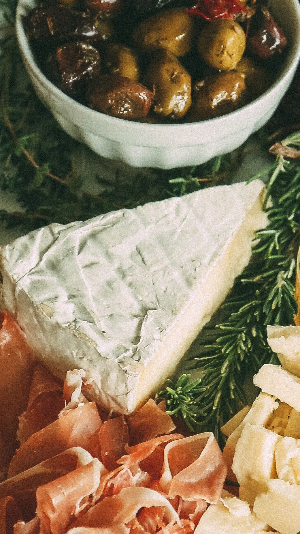 Brie - A classic spreadable french cheese.