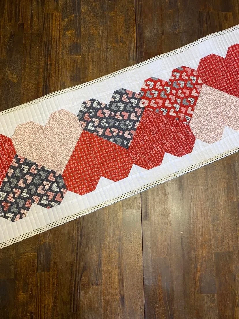 let's play hearts quilt pattern
