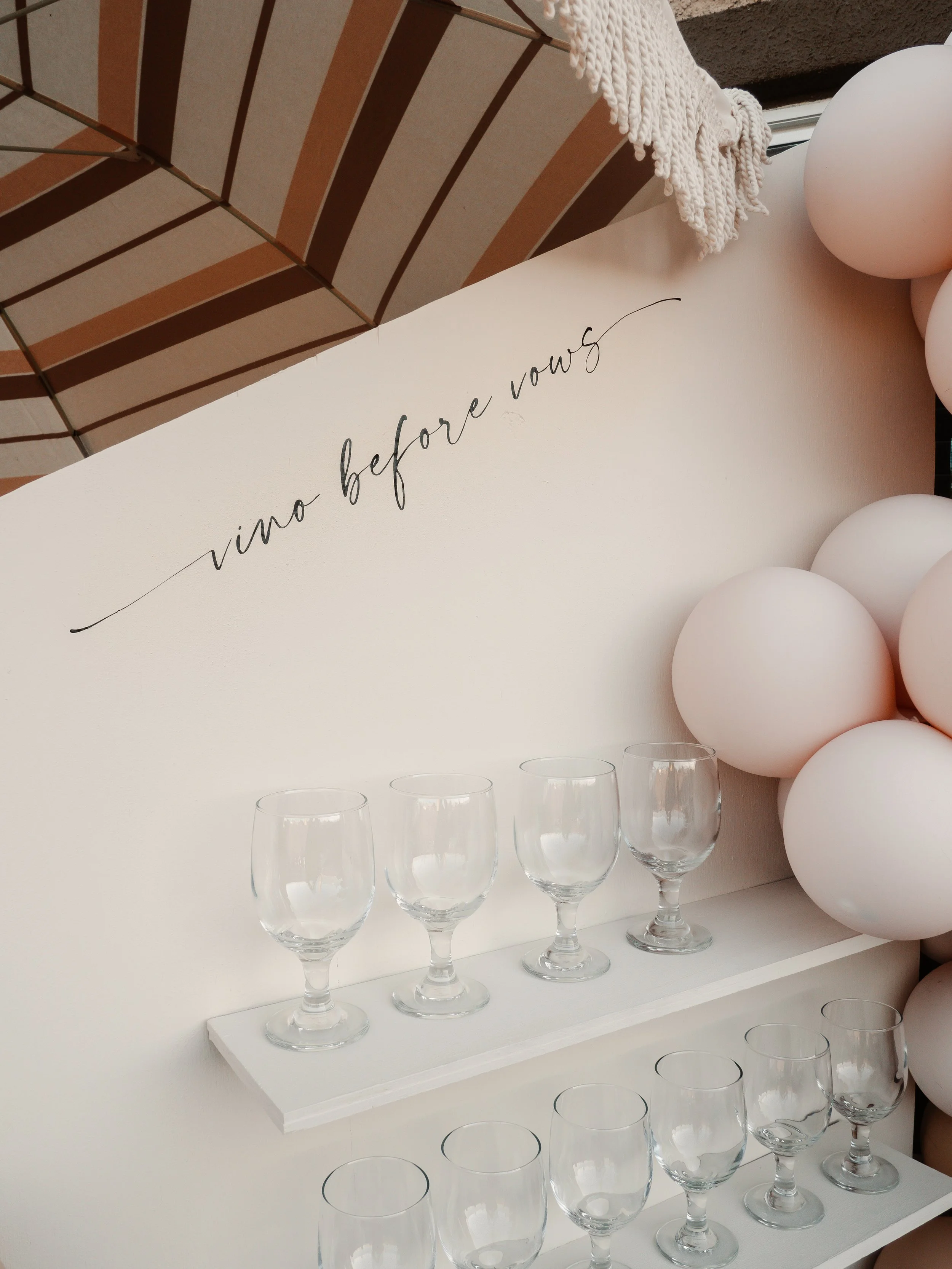 Wine themed wedding shower | Honestweddingadvice.com
