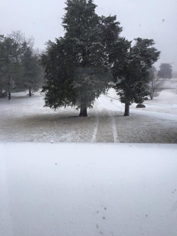 A wintry Indiana day