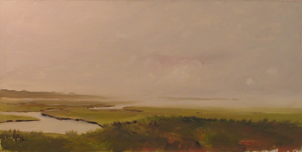 Morning Fog at Fort Hill