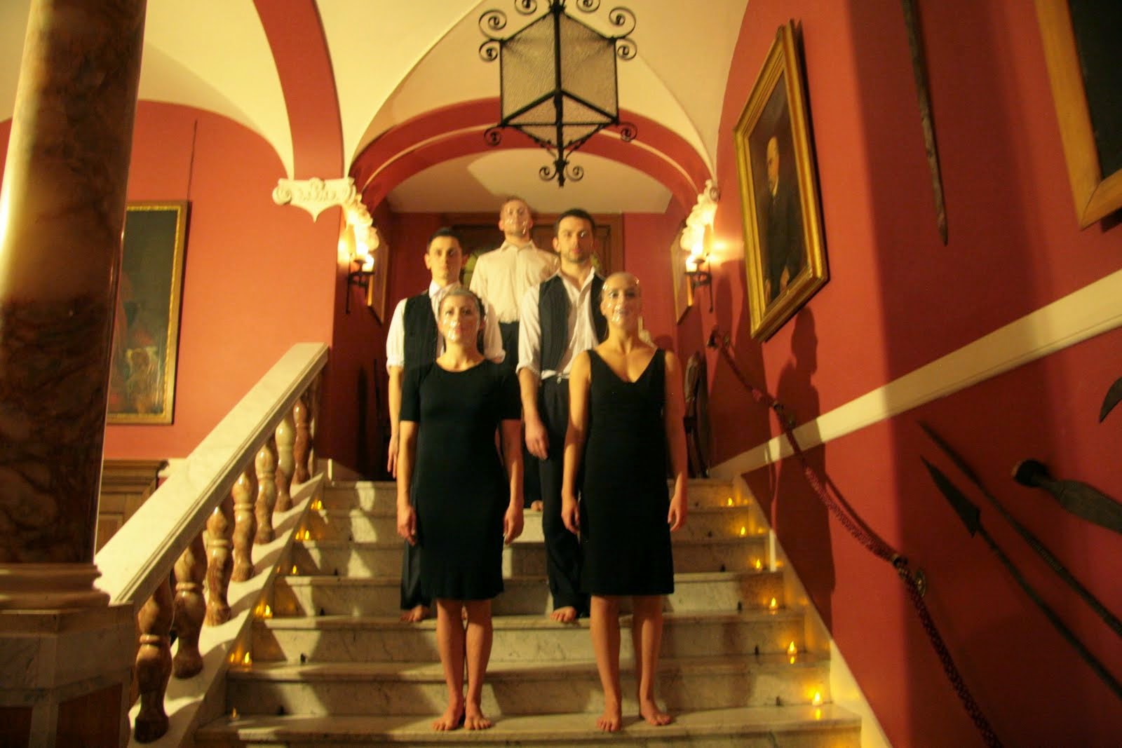  Dancer: Morgan Cloud, Christopher Vann, Josh Hawkins, Ellen Cobbaert &amp;&nbsp;Laurel Dalley Smith Photo: Andrew Bradford 