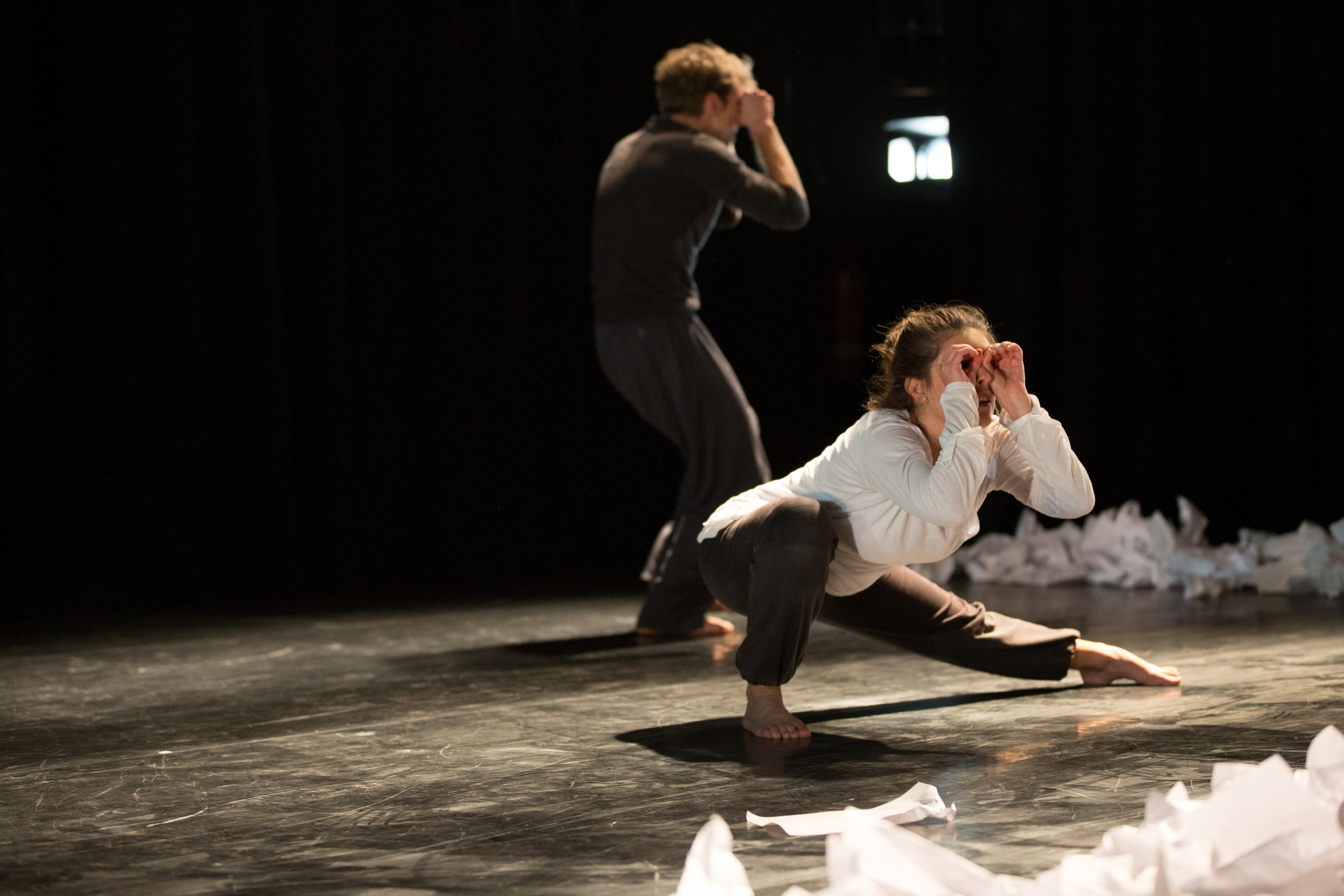  Dancers: Romain Guion &amp;&nbsp;Marta Masiero. &nbsp;Photo: Sid Scott. 