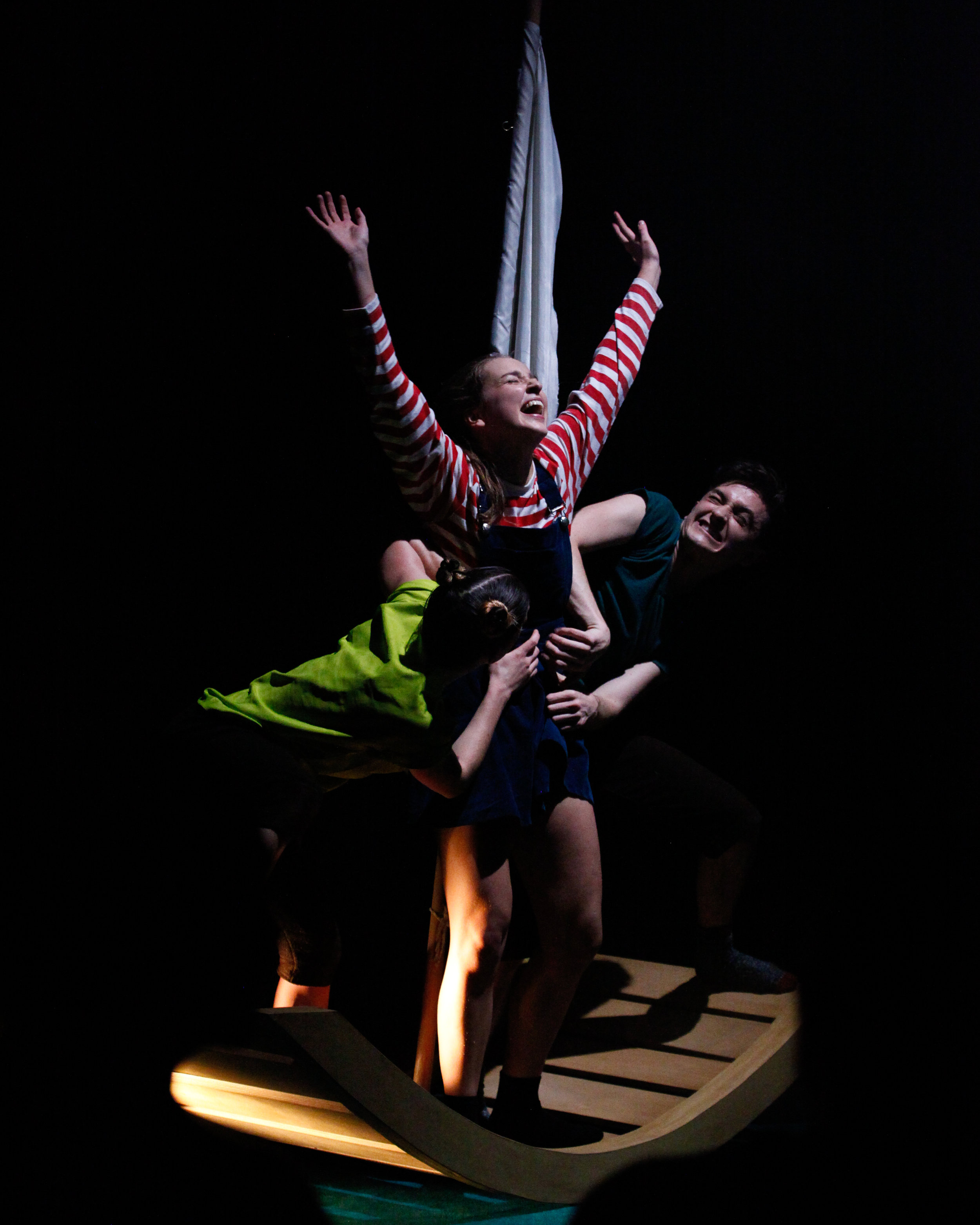Photo: Jordan Anderson. Dancers: Ellen Cobbaert, Laurel Dalley Smith & Josh Hawkins. 
