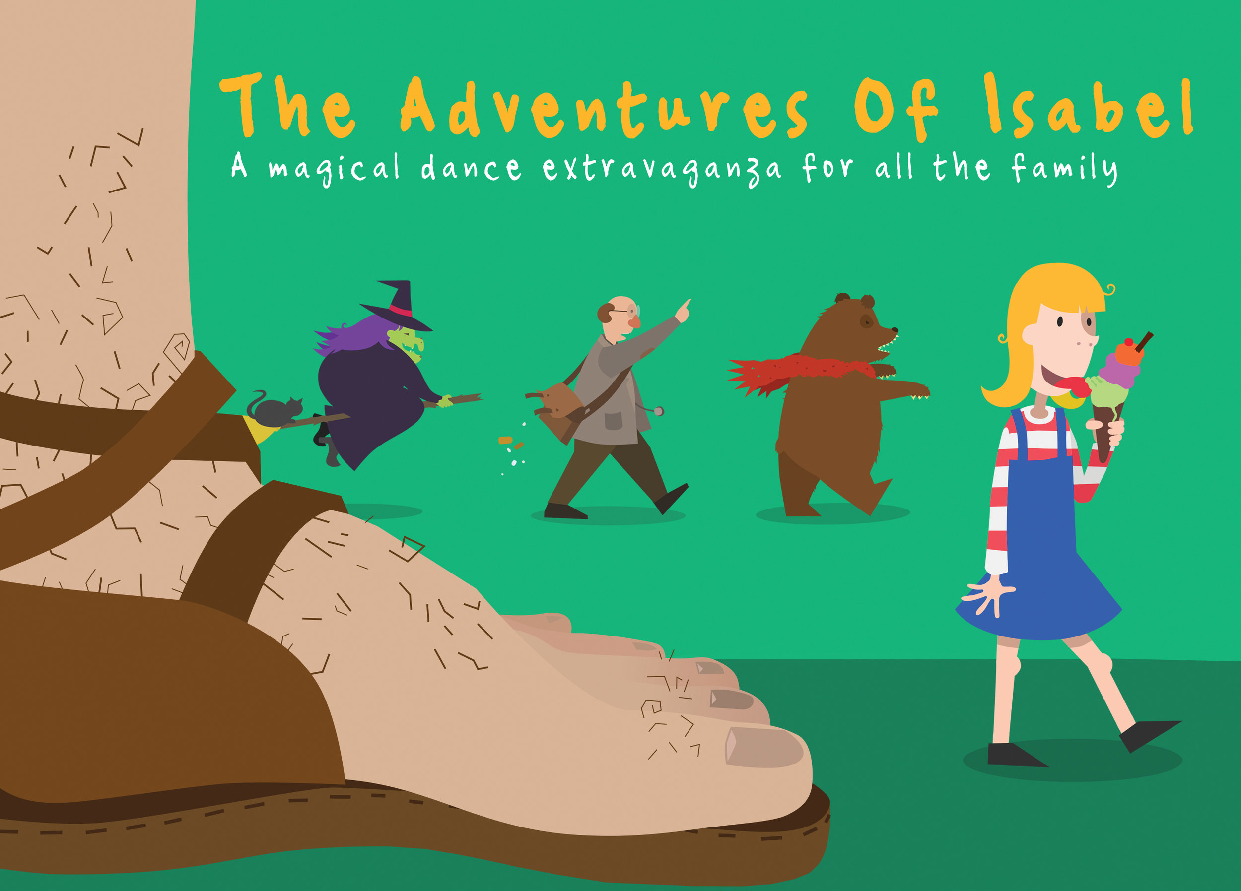 Featuring animated characters by Retchy. 