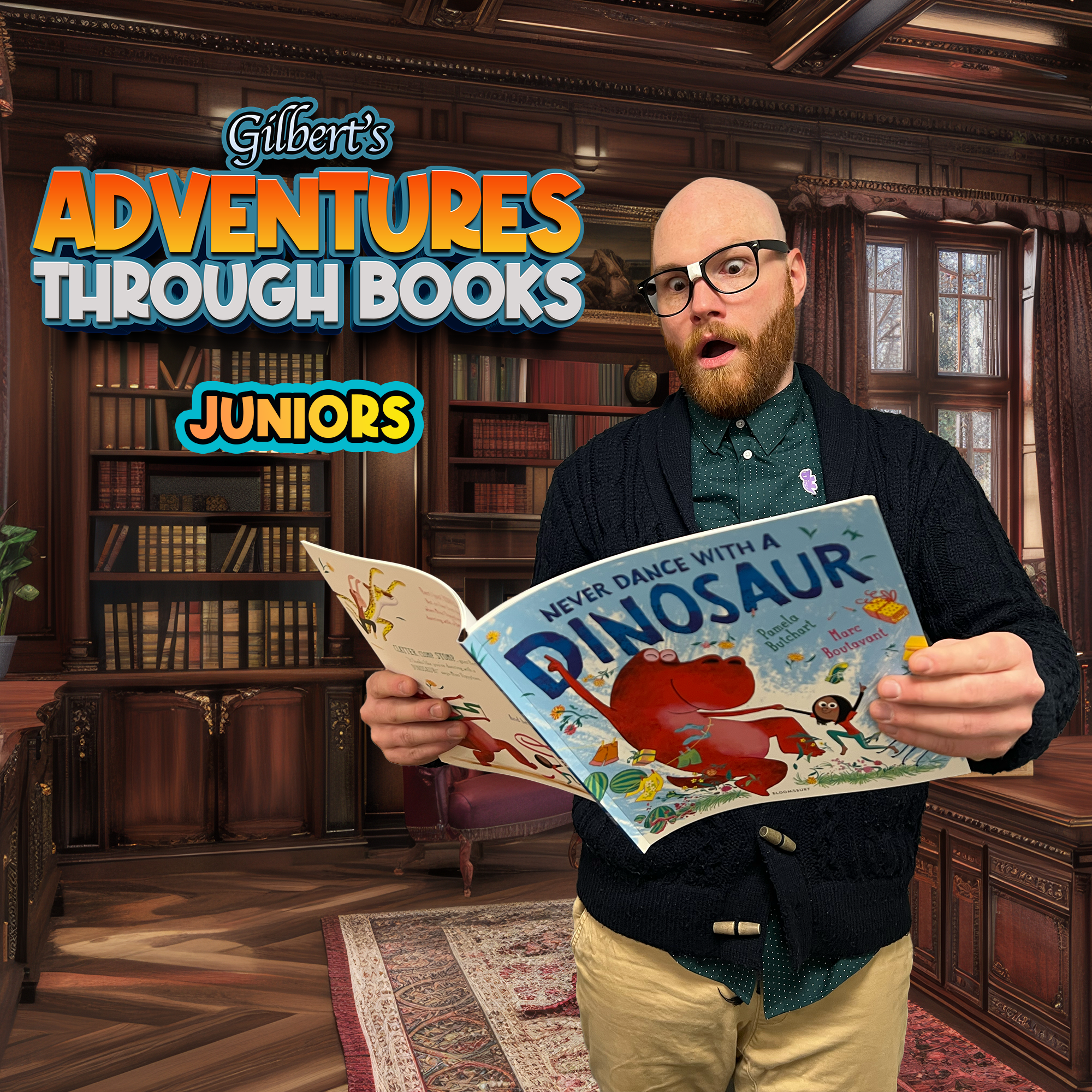 Gilbert’s Adventures Through Books - Parent &amp; Child Class - Juniors (ages 2 to 5)