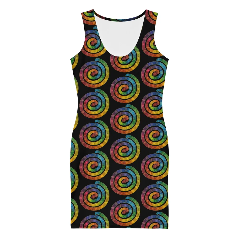 black dress rainbow BLACK RAINBOW SEQUIN FEATHER DRESS