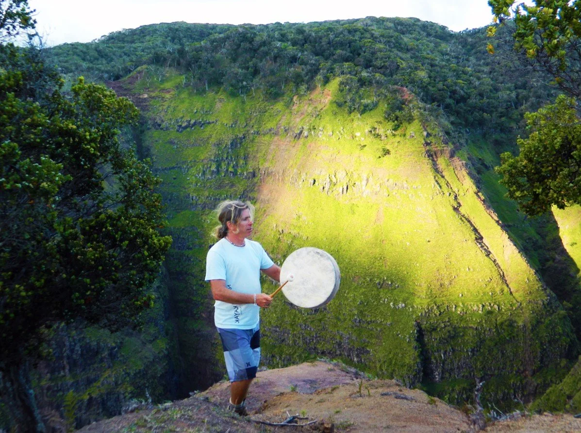 what-is-a-shaman-scott-silverston-drumming-kauai-waimea-canyon.jpg