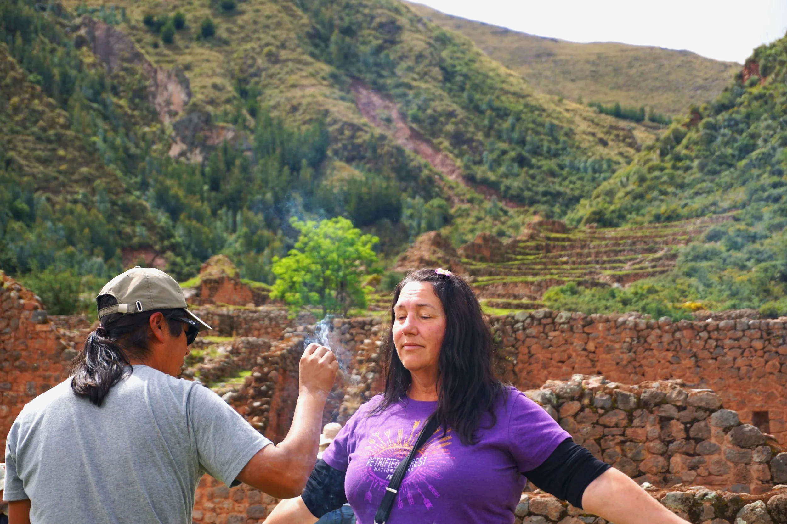 The Healing Work 30+ hours of Advanced Shamanic Energy Healing and Cultivating the Energy Body, held in the chakra gardens and ceremonial spaces of the retreat center.