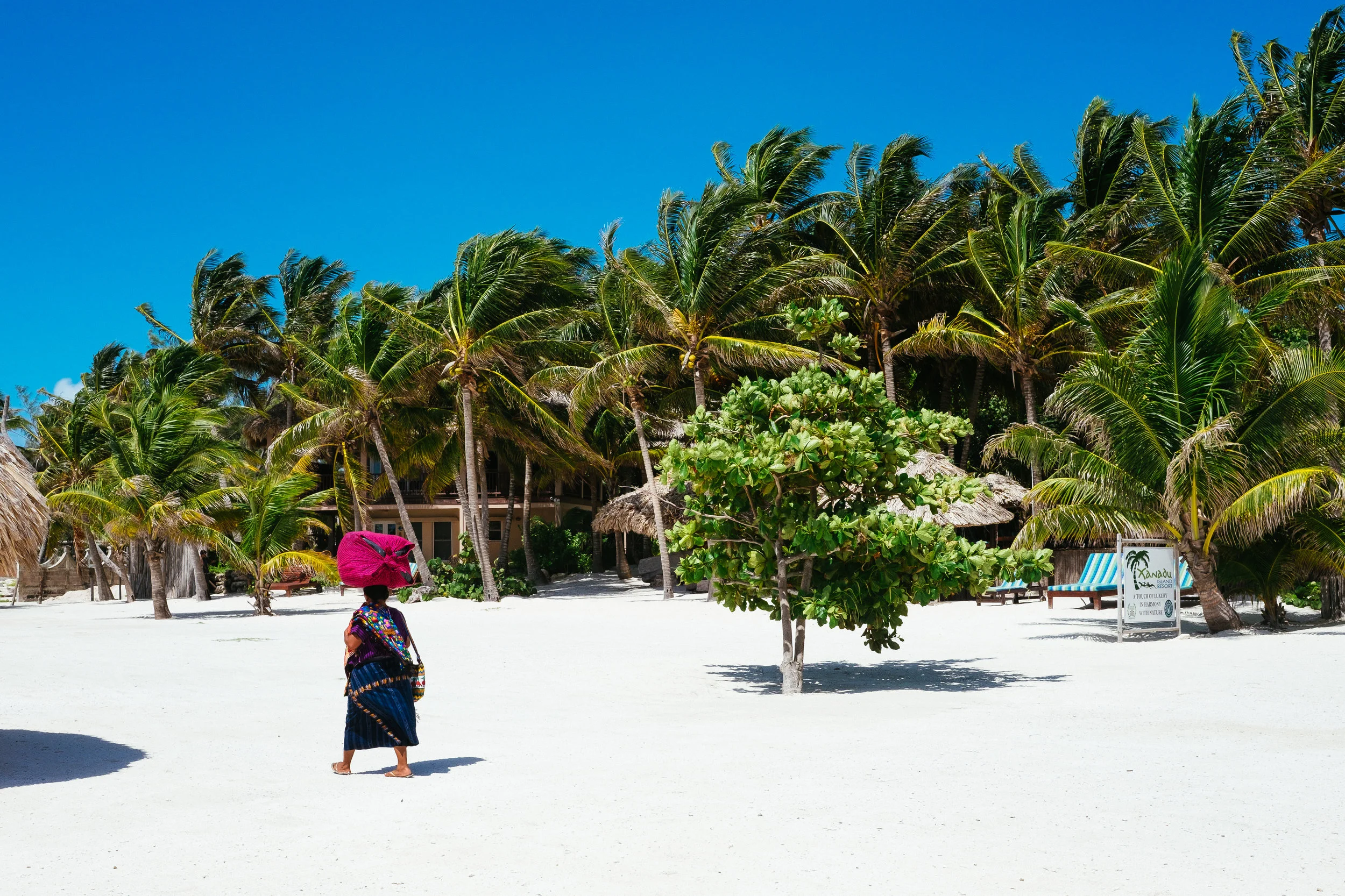 The beach at Xanadu Island Resort