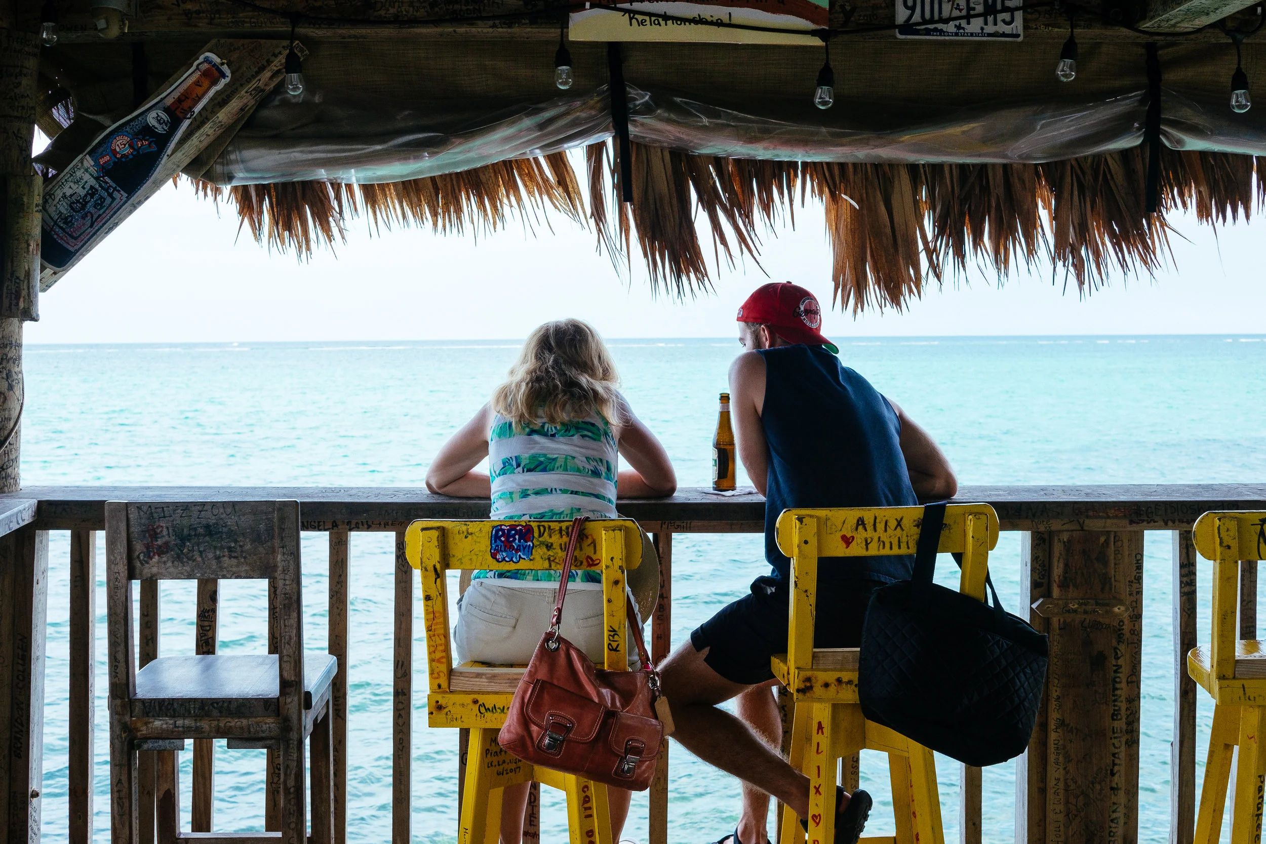 Ocean views at Tiki Maya Bar