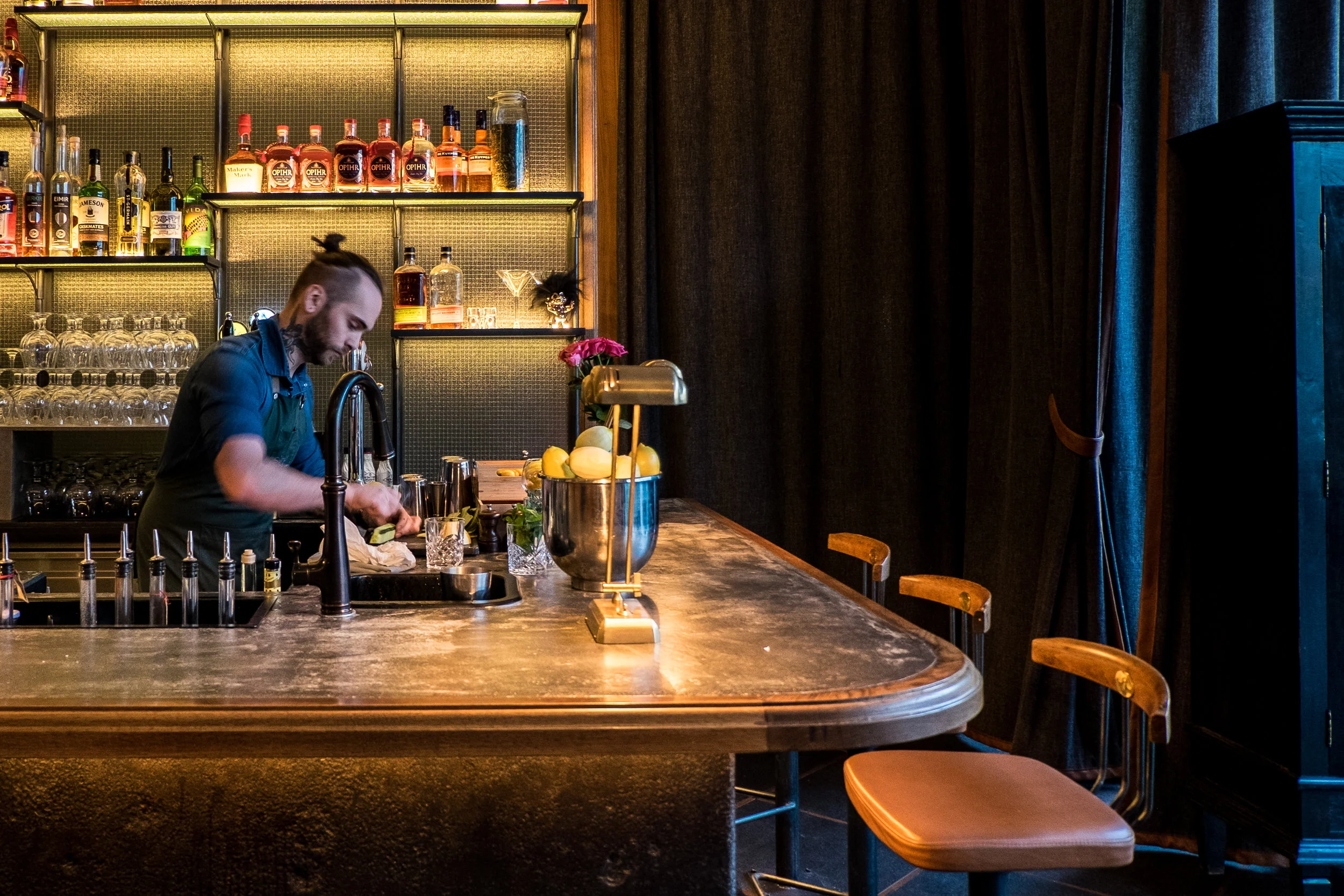 Cocktail bar at Sumac