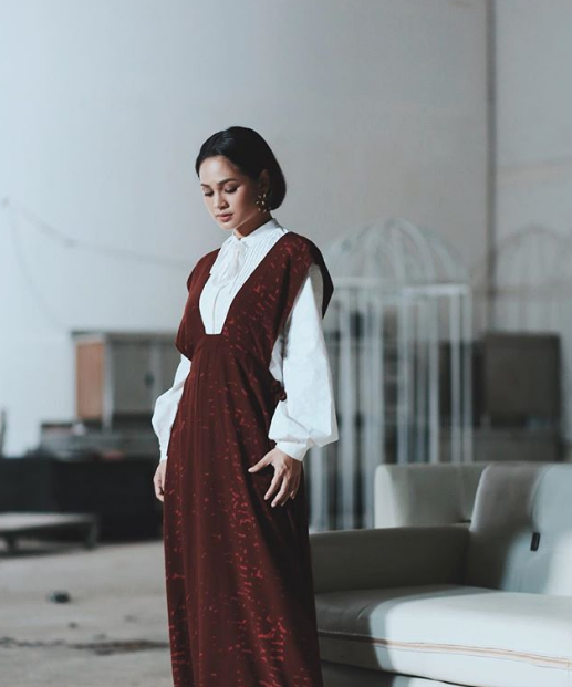 @andienaisyah in our anchorage dress