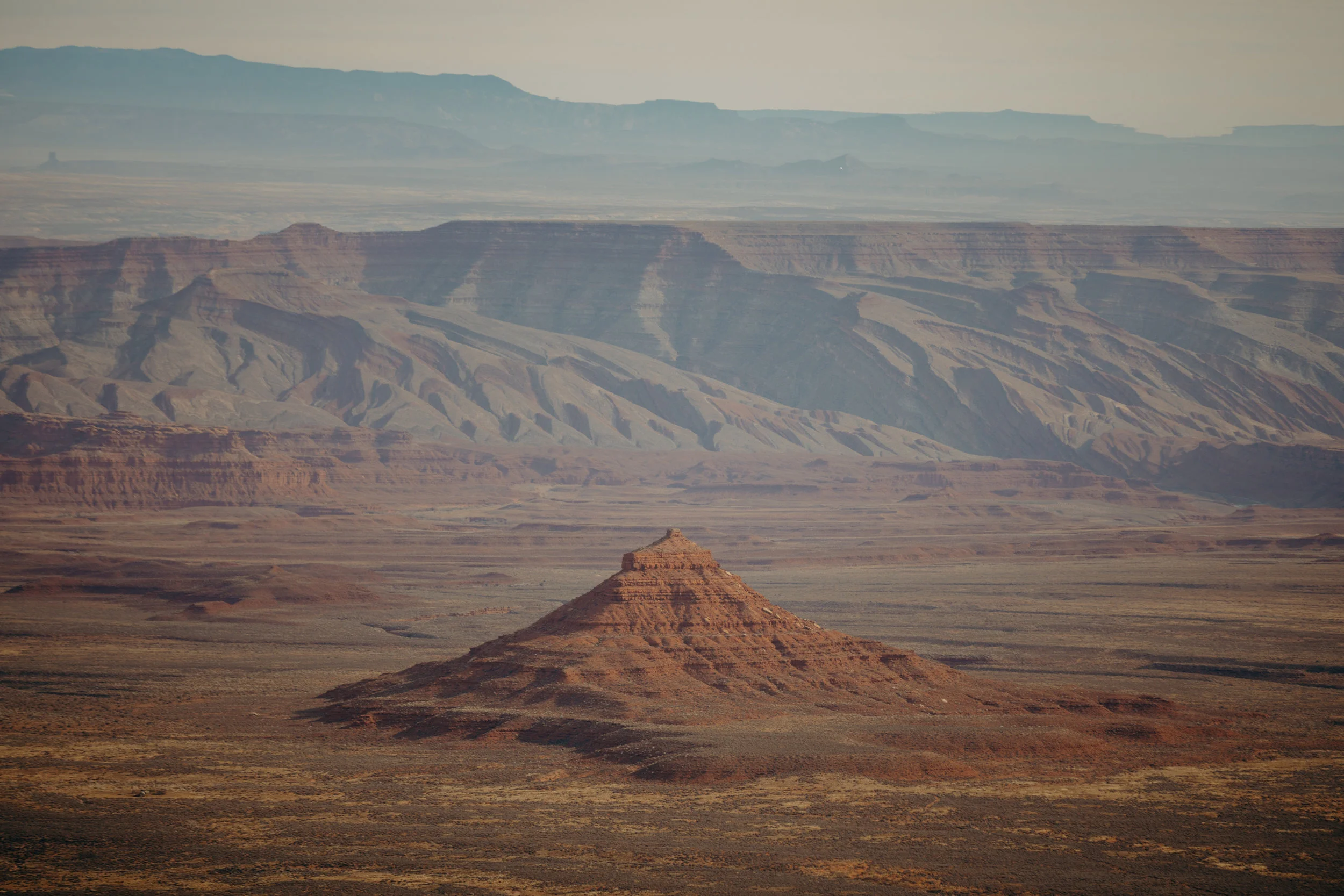 Above: A grand shot from atop the Moki Dugway of the Valley of the Gods.