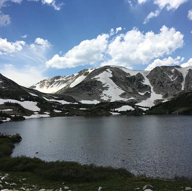 Lewis Lake, under Medicine Bow peak in Snowy Range. One of my soul foundation places...