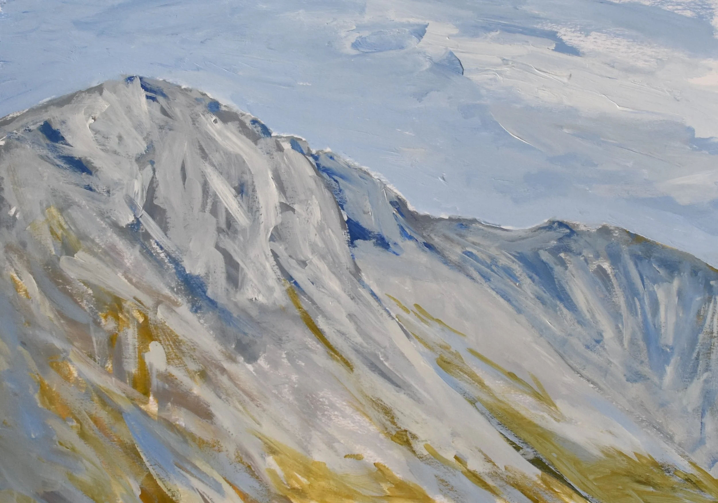 Mountain study, (Aoraki / Mount Cook National Park)