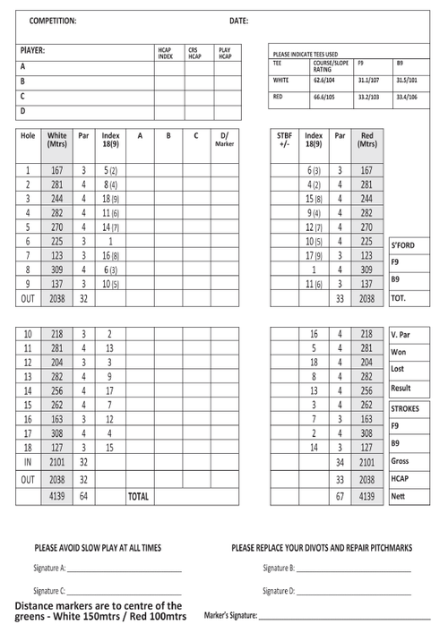 Visitors & Societies — Virginia Golf Club