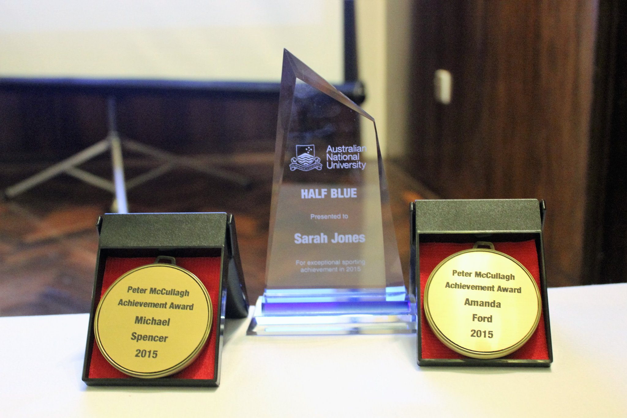Not Pictured: Jeremy's Blue Award. Photo: Rachael Spencer
