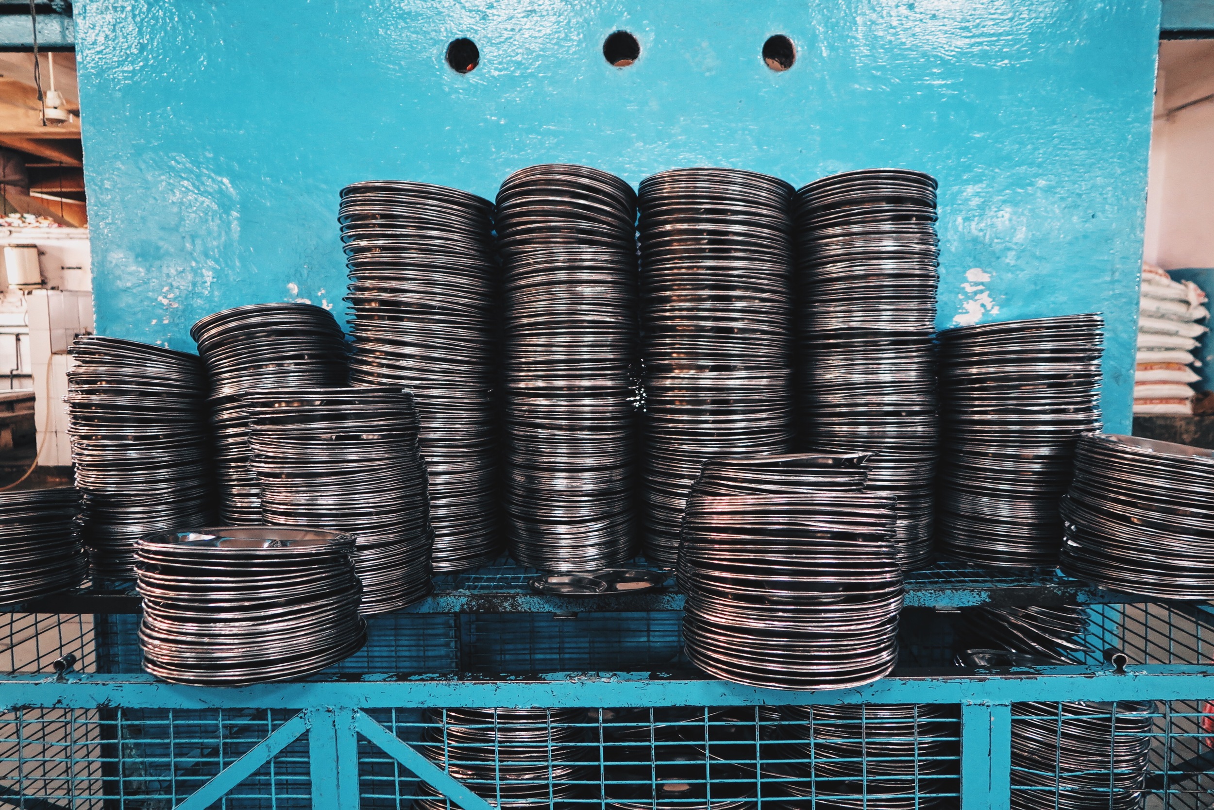  The Gurudwara Bangla Sahib Sikh Temple in Delhi feeds ten thousand people a day regardless of race, religion or caste. 
