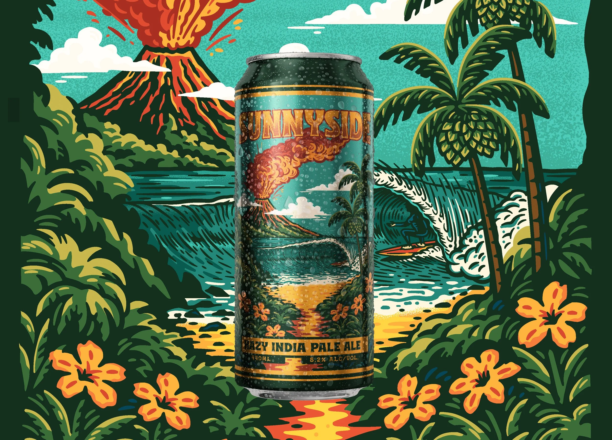 BEZWILL BREWERY SUNNYSIDE INDIAN IPA