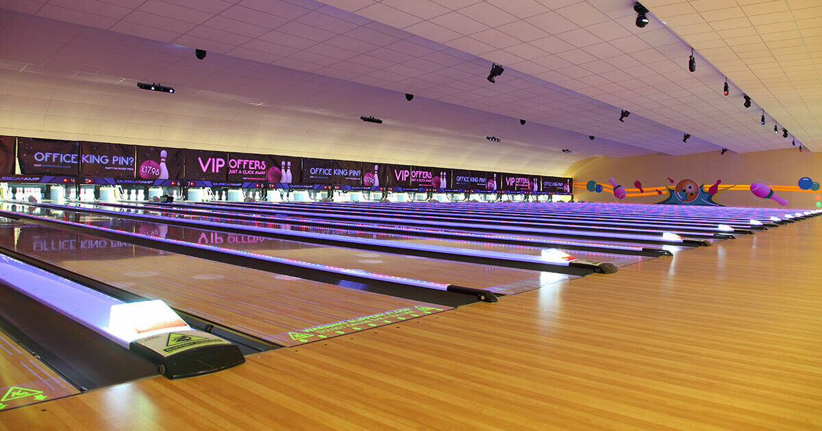 Ten pin bowling - 1.8 miles